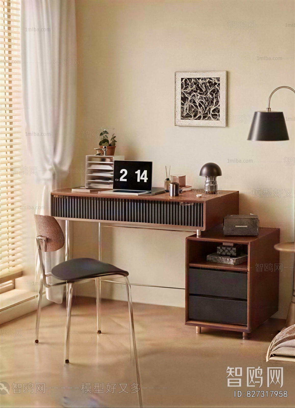 Modern Computer Desk And Chair