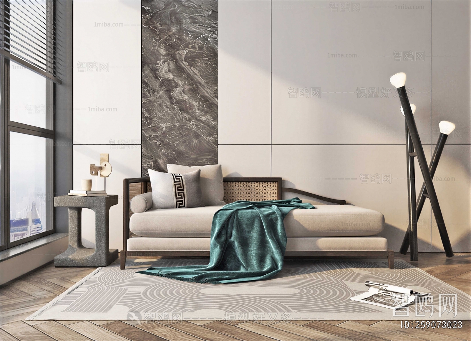 New Chinese Style Noble Concubine Chair