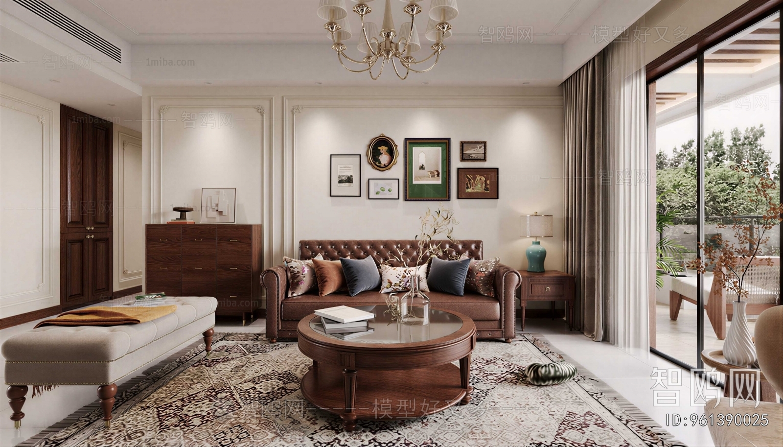 American Style A Living Room