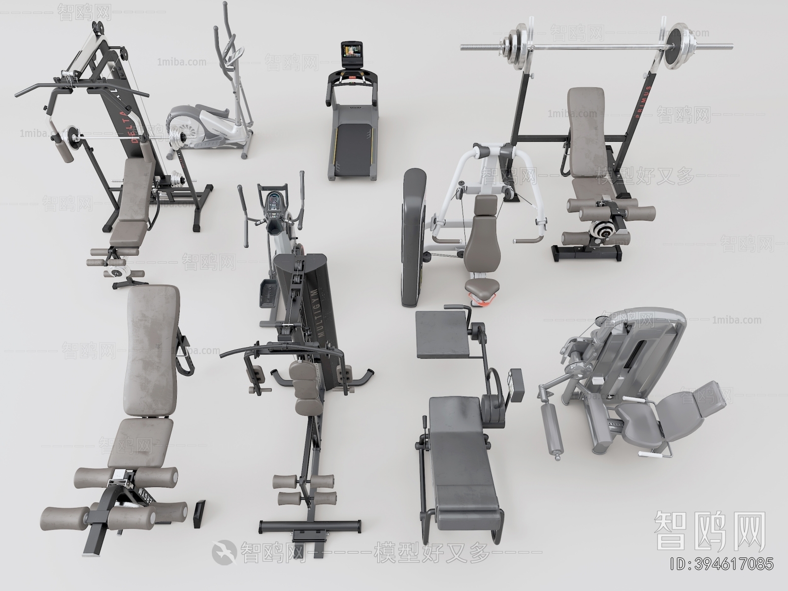 Modern Fitness Equipment