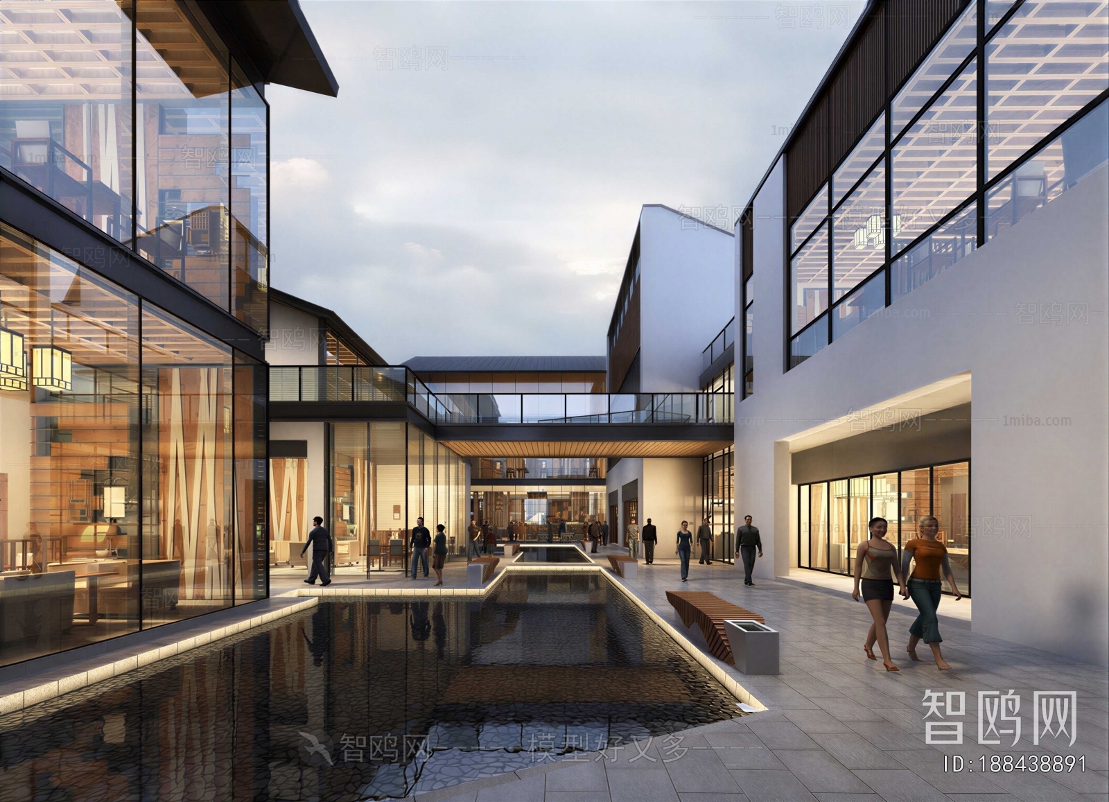 New Chinese Style Shopping Mall