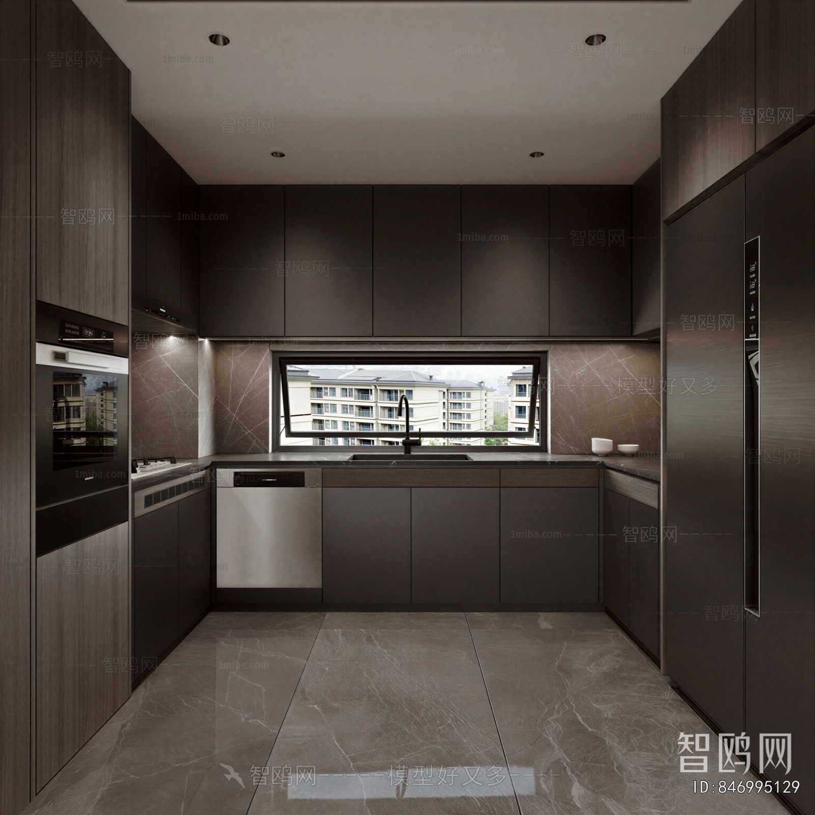 Modern The Kitchen