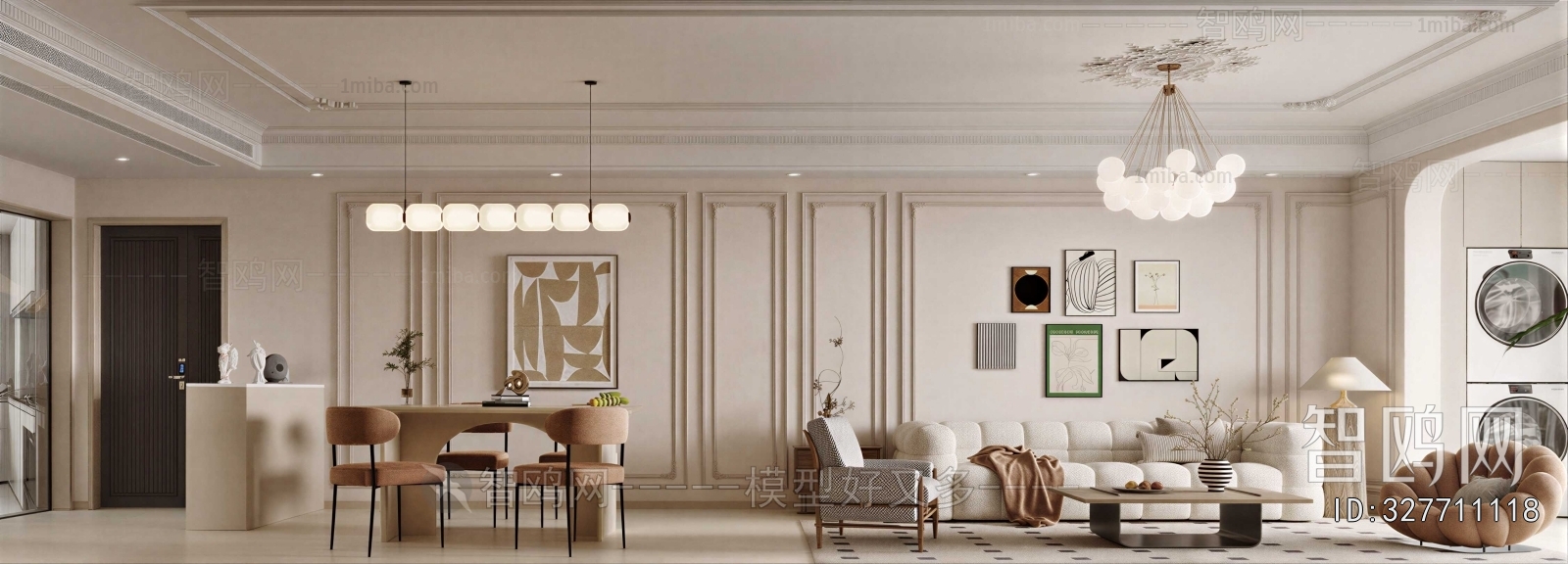 French Style A Living Room