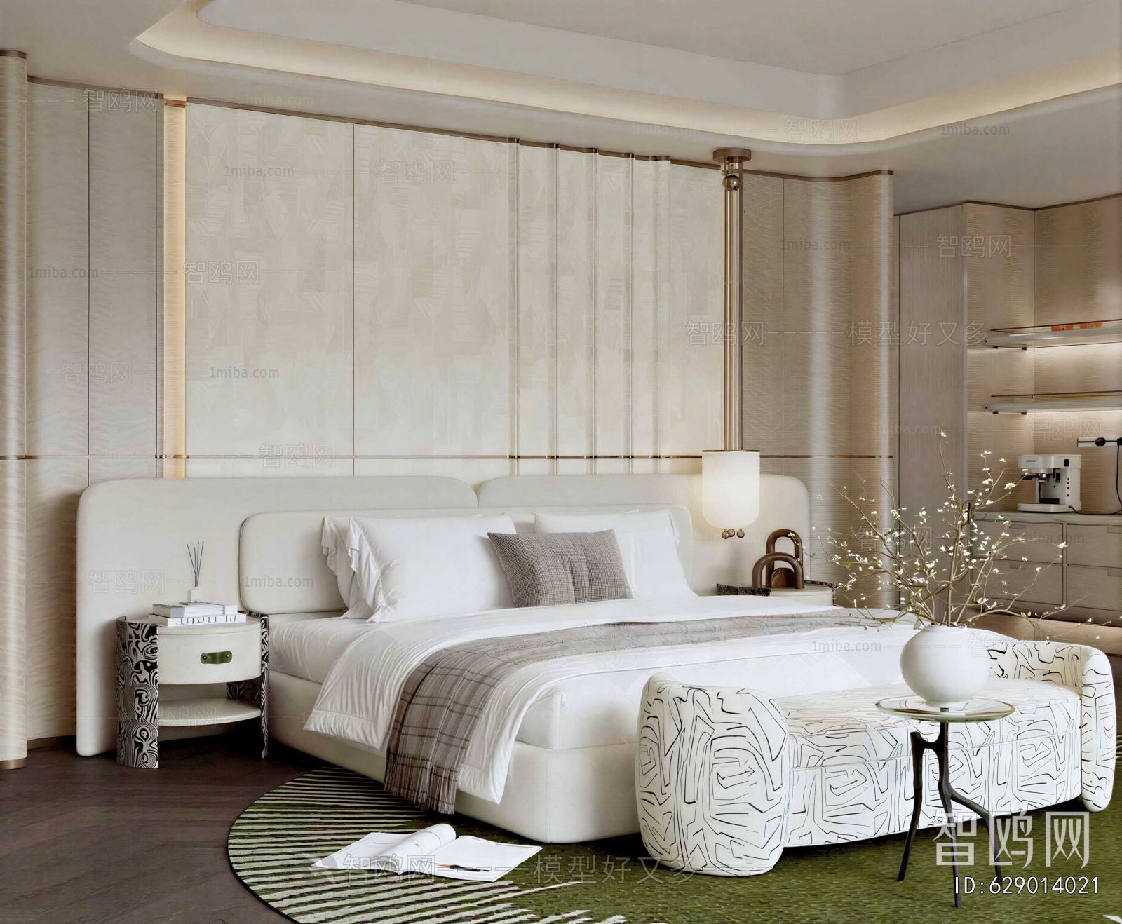 Modern Simple Style Bedroom