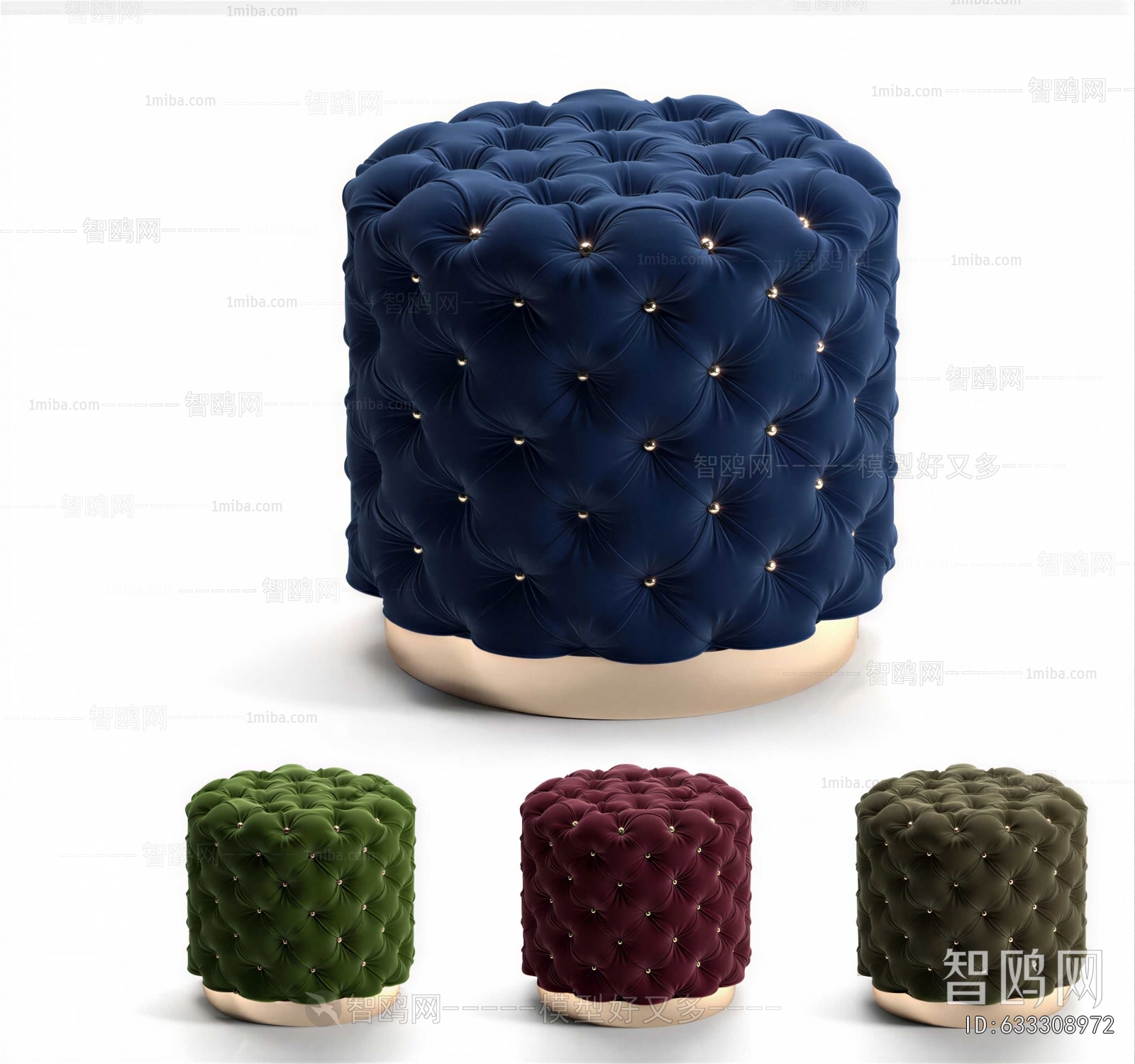European Style Sofa Stool
