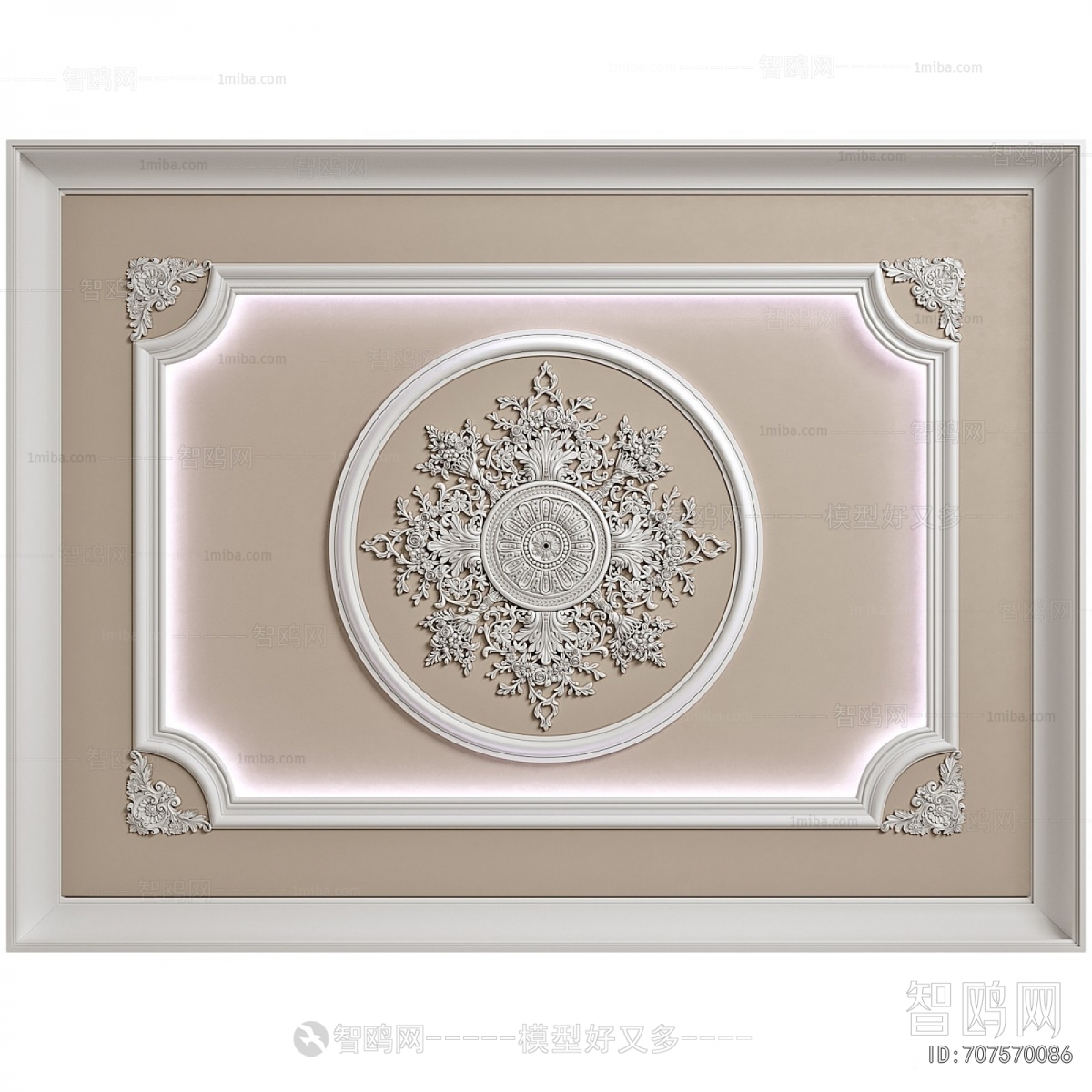 French Style Suspended Ceiling