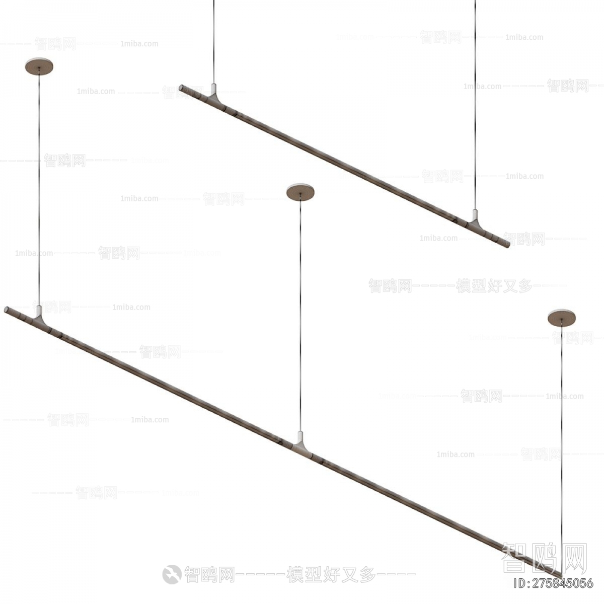 Modern Long Chandelier