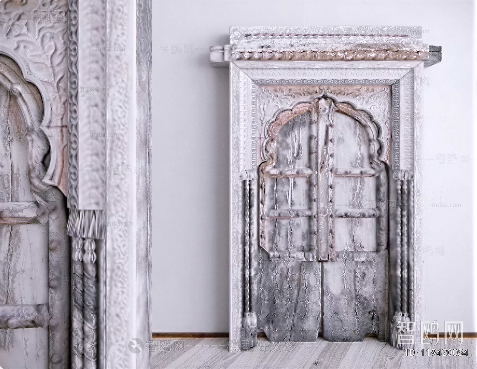 Industrial Style Double Door