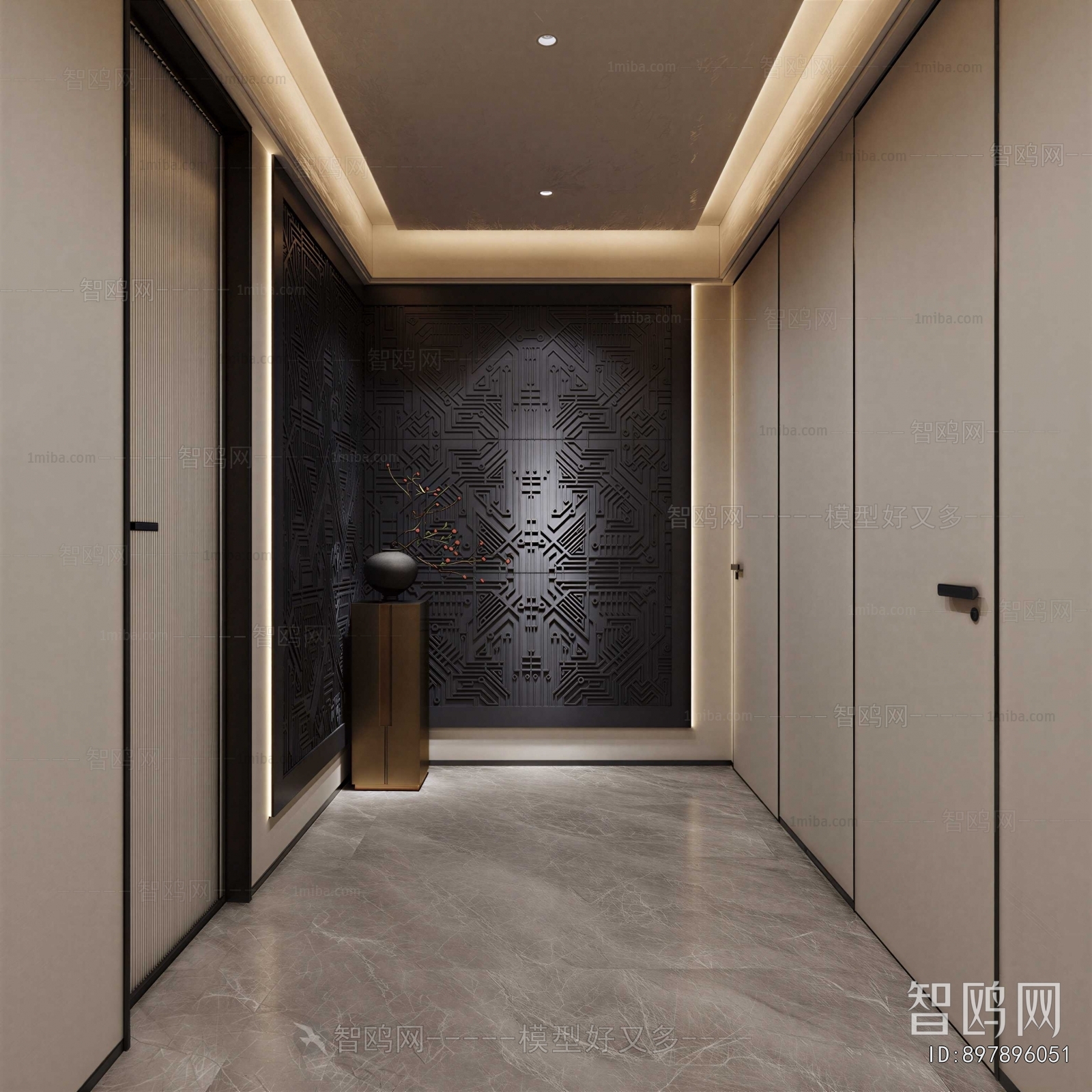 Modern Hallway