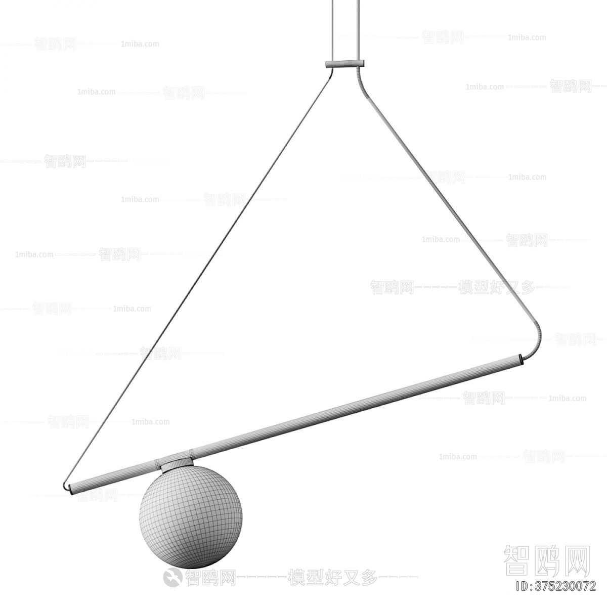 Modern Long Chandelier