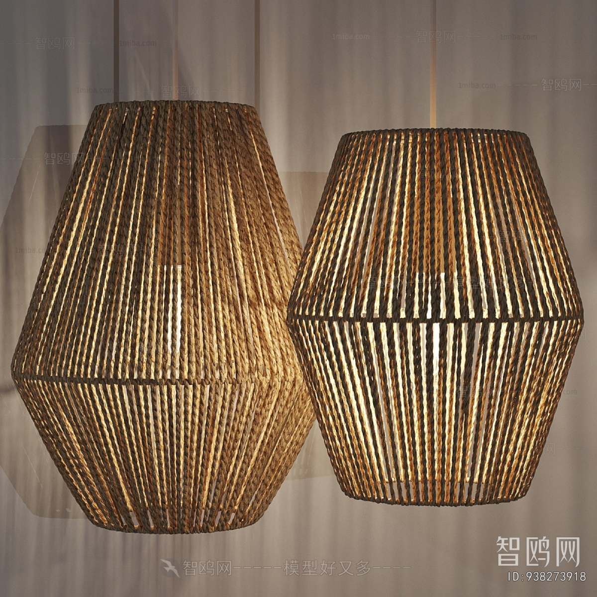 Wabi-sabi Style Droplight