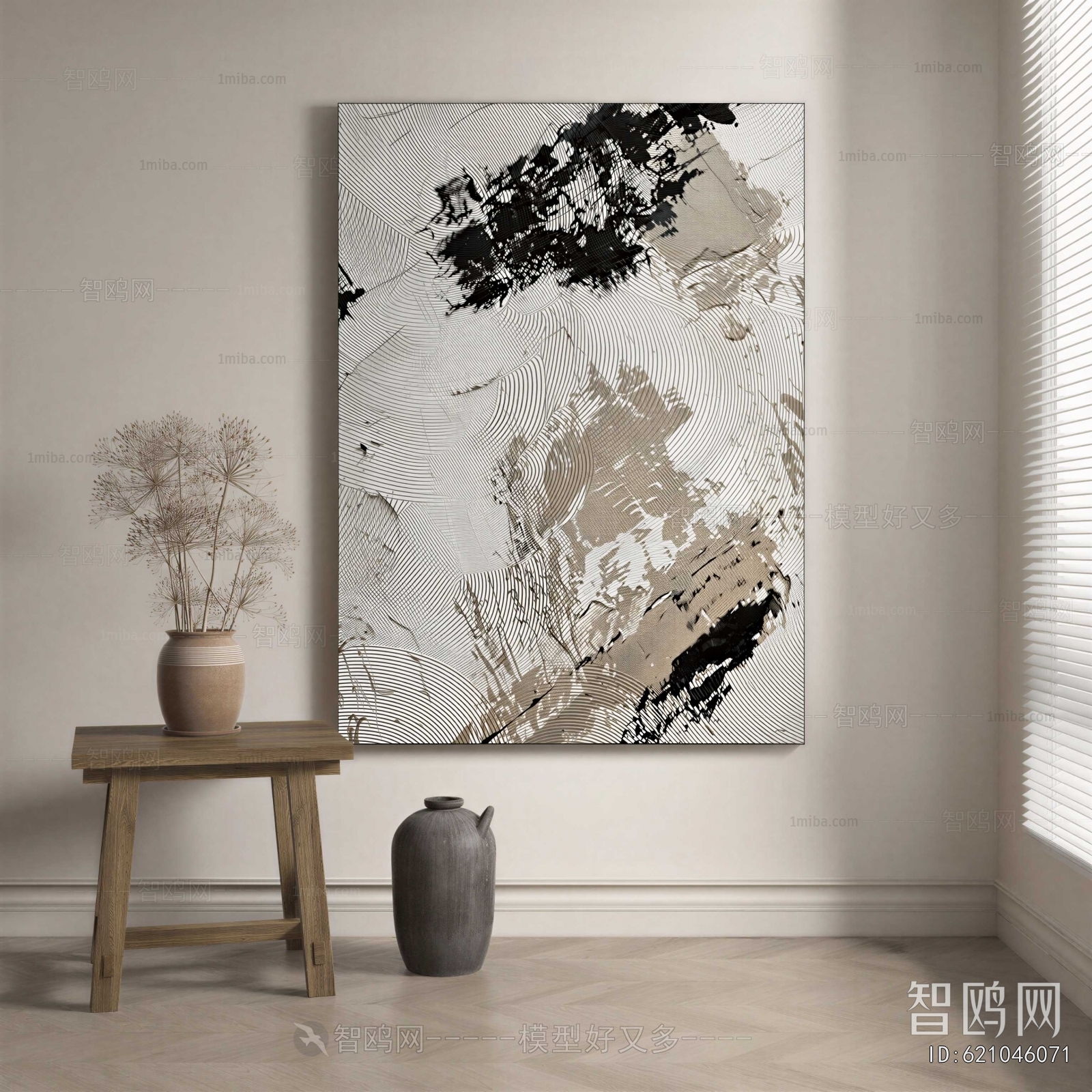 Wabi-sabi Style Painting
