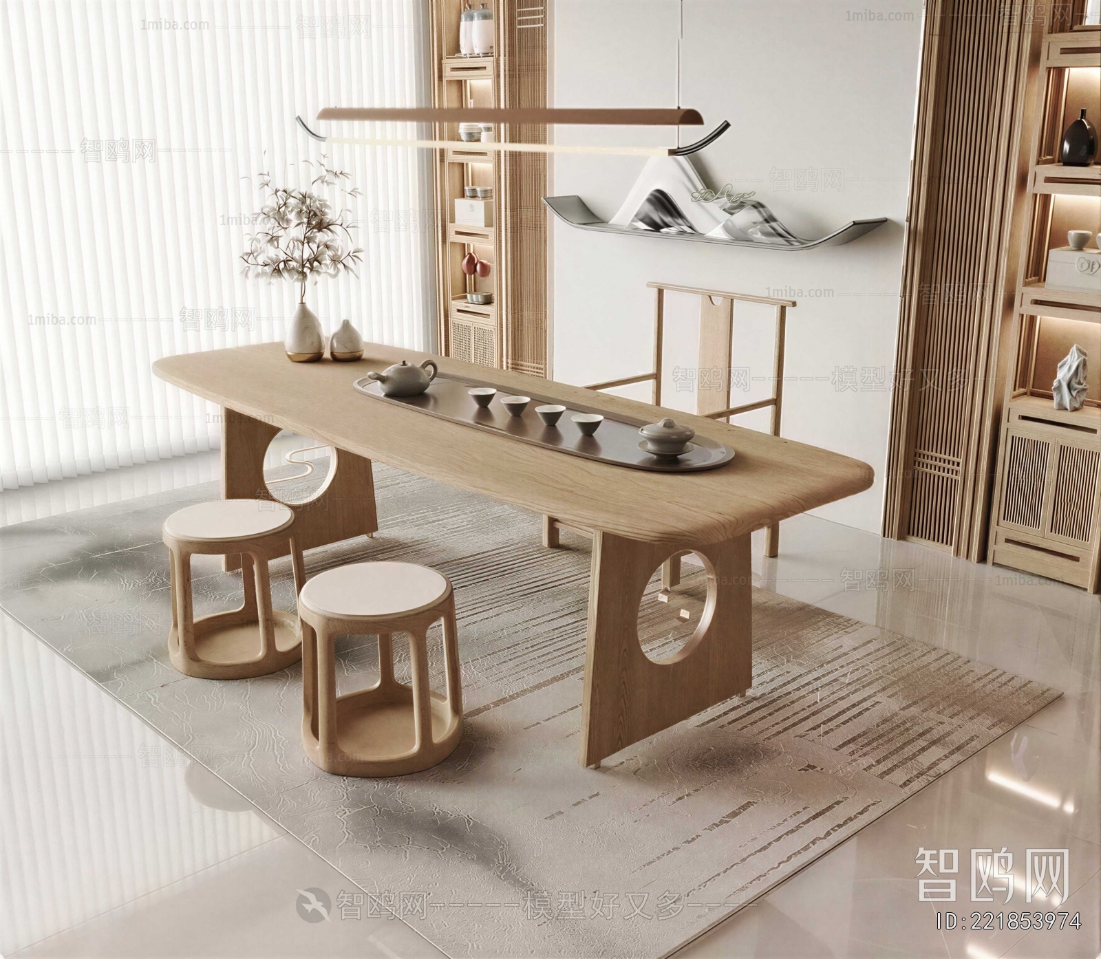 New Chinese Style Tea Tables And Chairs