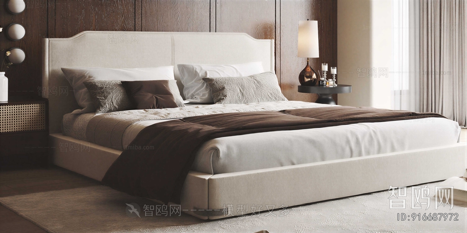 Modern Double Bed