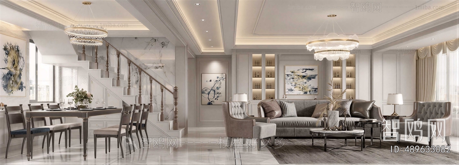 European Style A Living Room