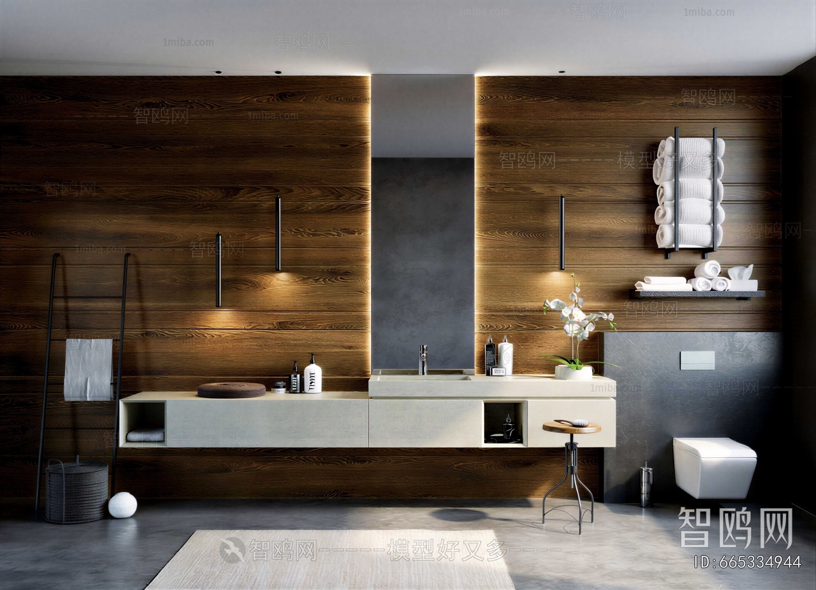 Modern Bathroom Cabinet