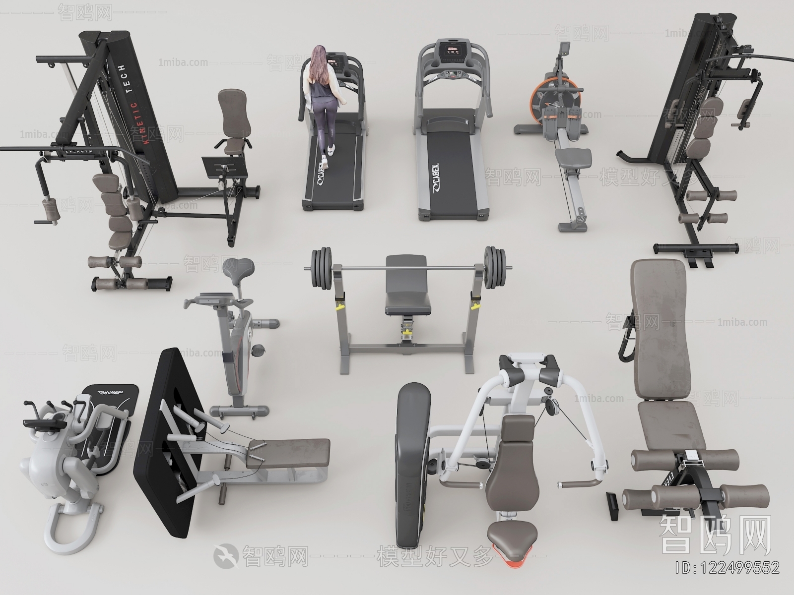 Modern Fitness Equipment