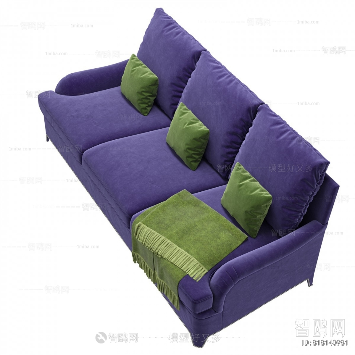 Modern Three-seat Sofa