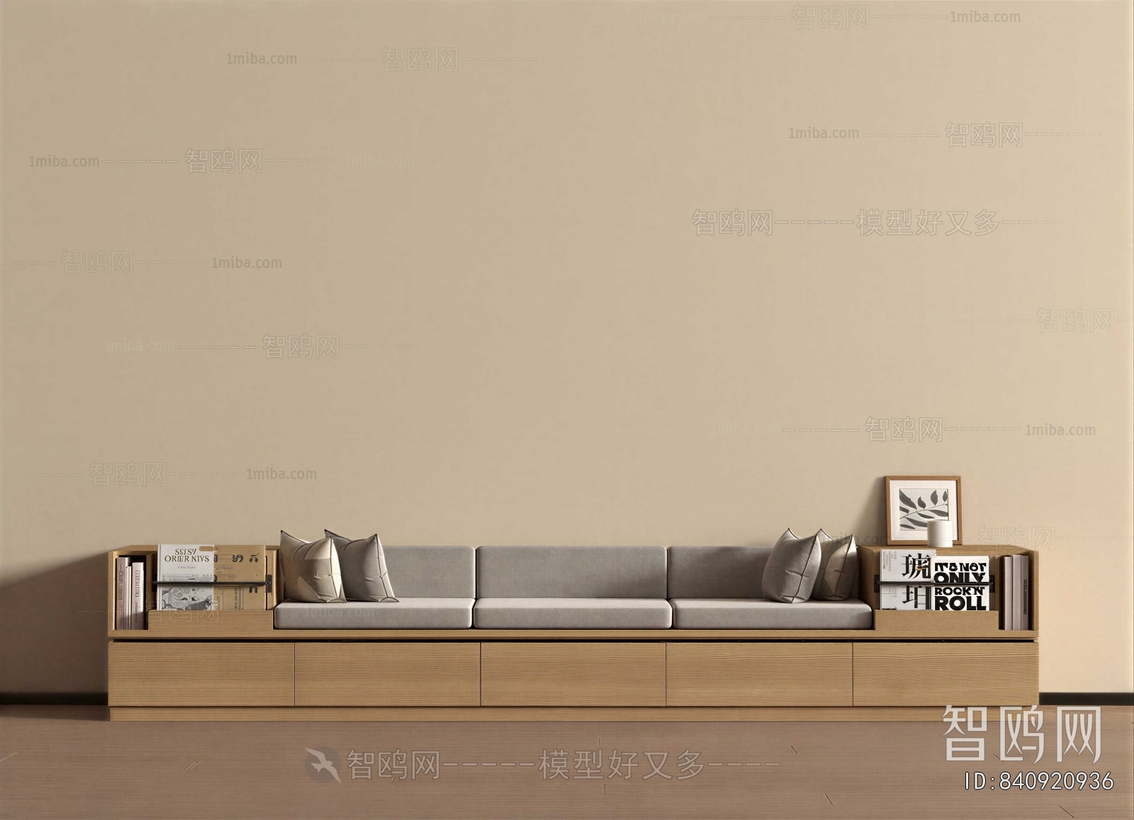 Modern Three-seat Sofa