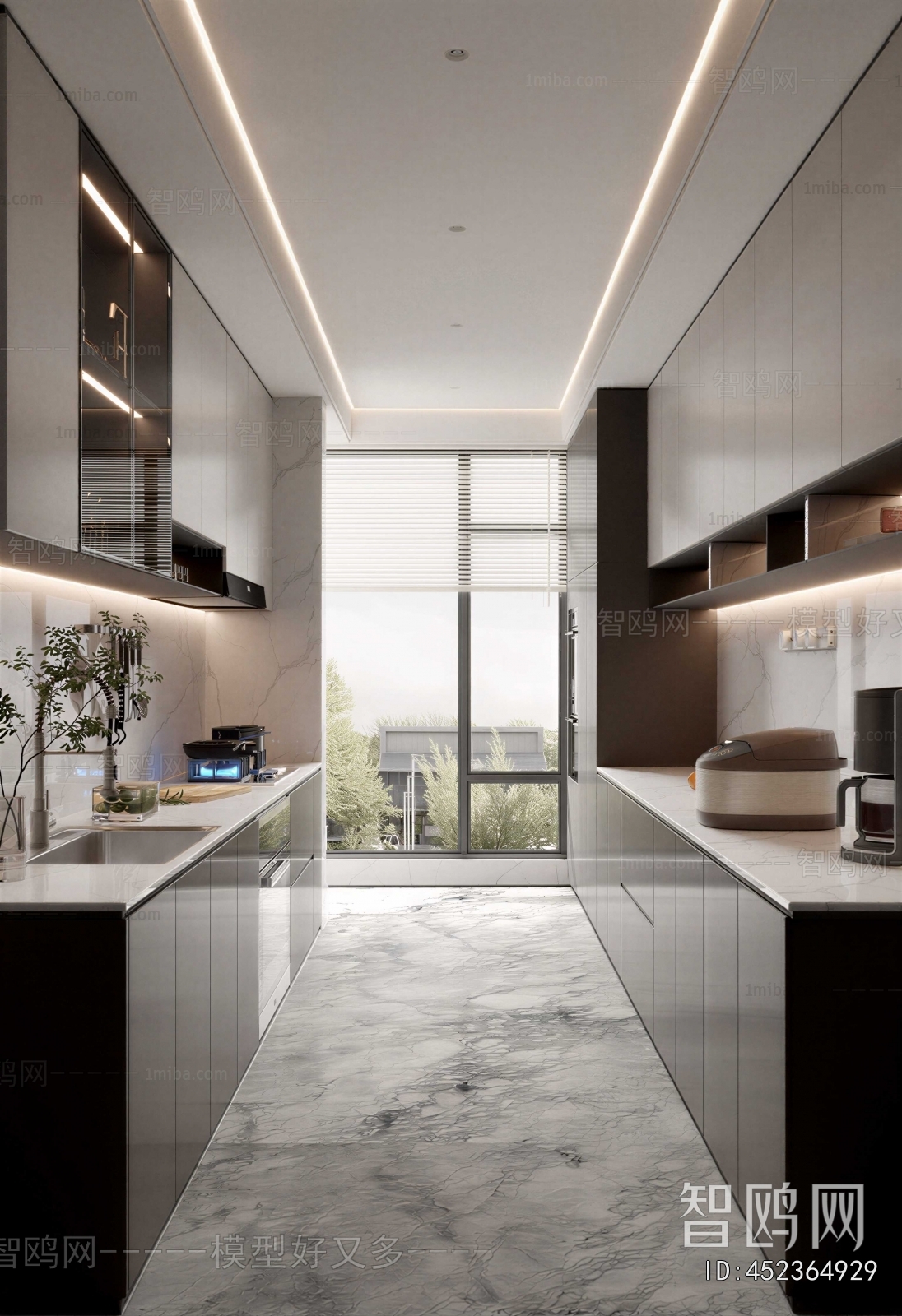 Modern The Kitchen