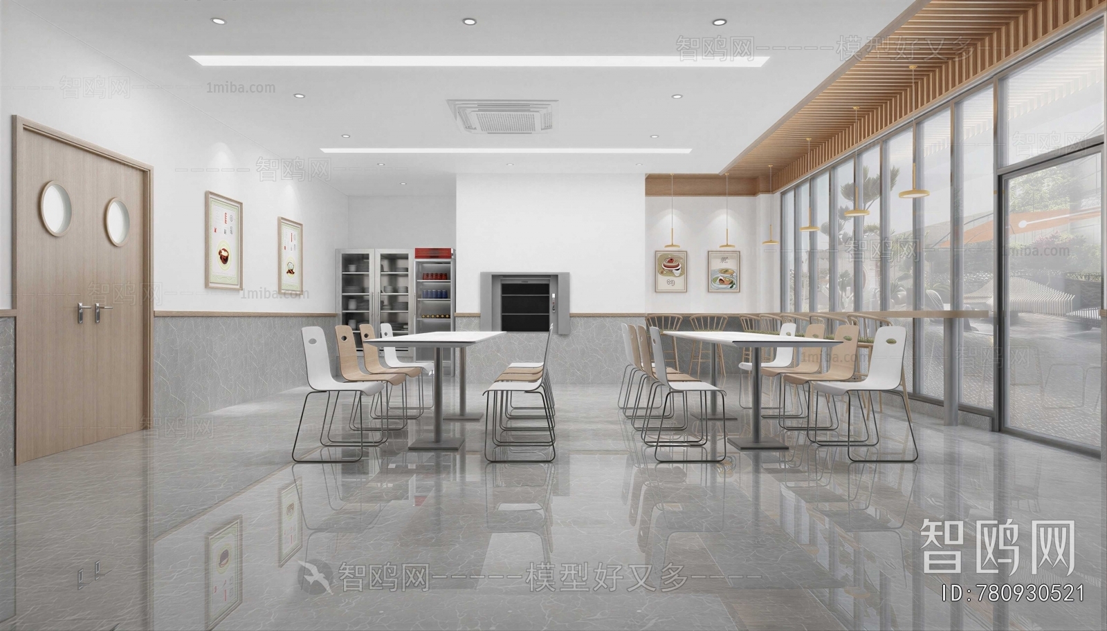 Modern Office Canteen