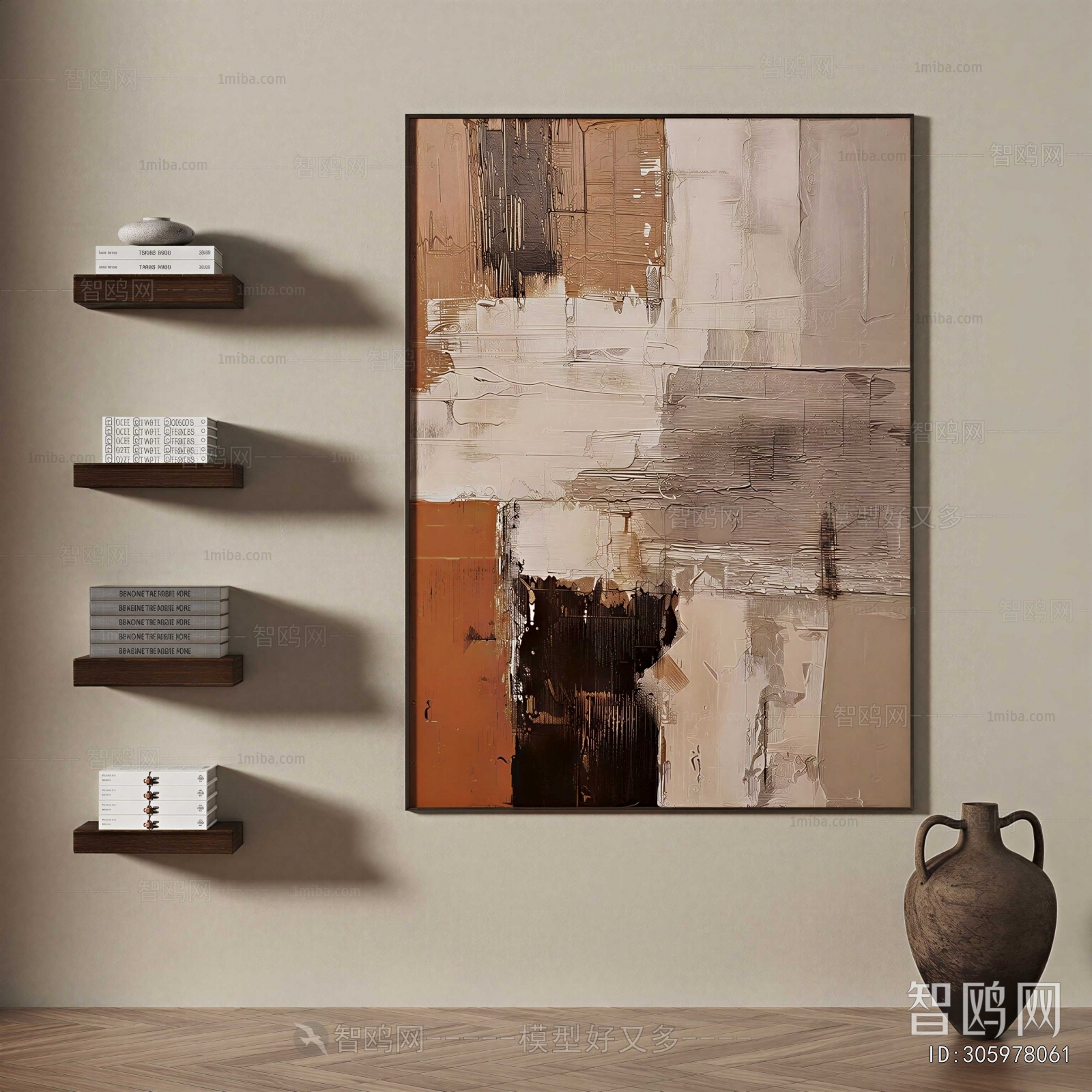 Wabi-sabi Style Painting