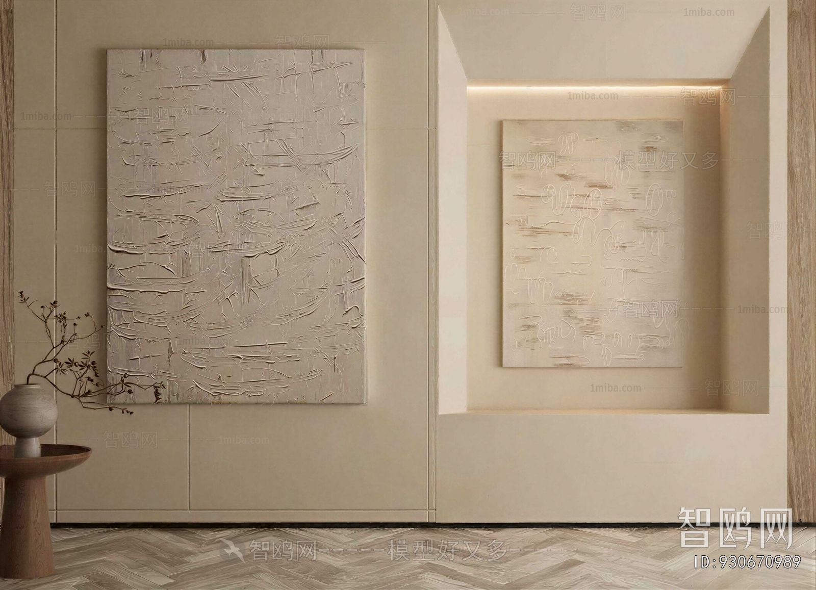 Wabi-sabi Style Painting