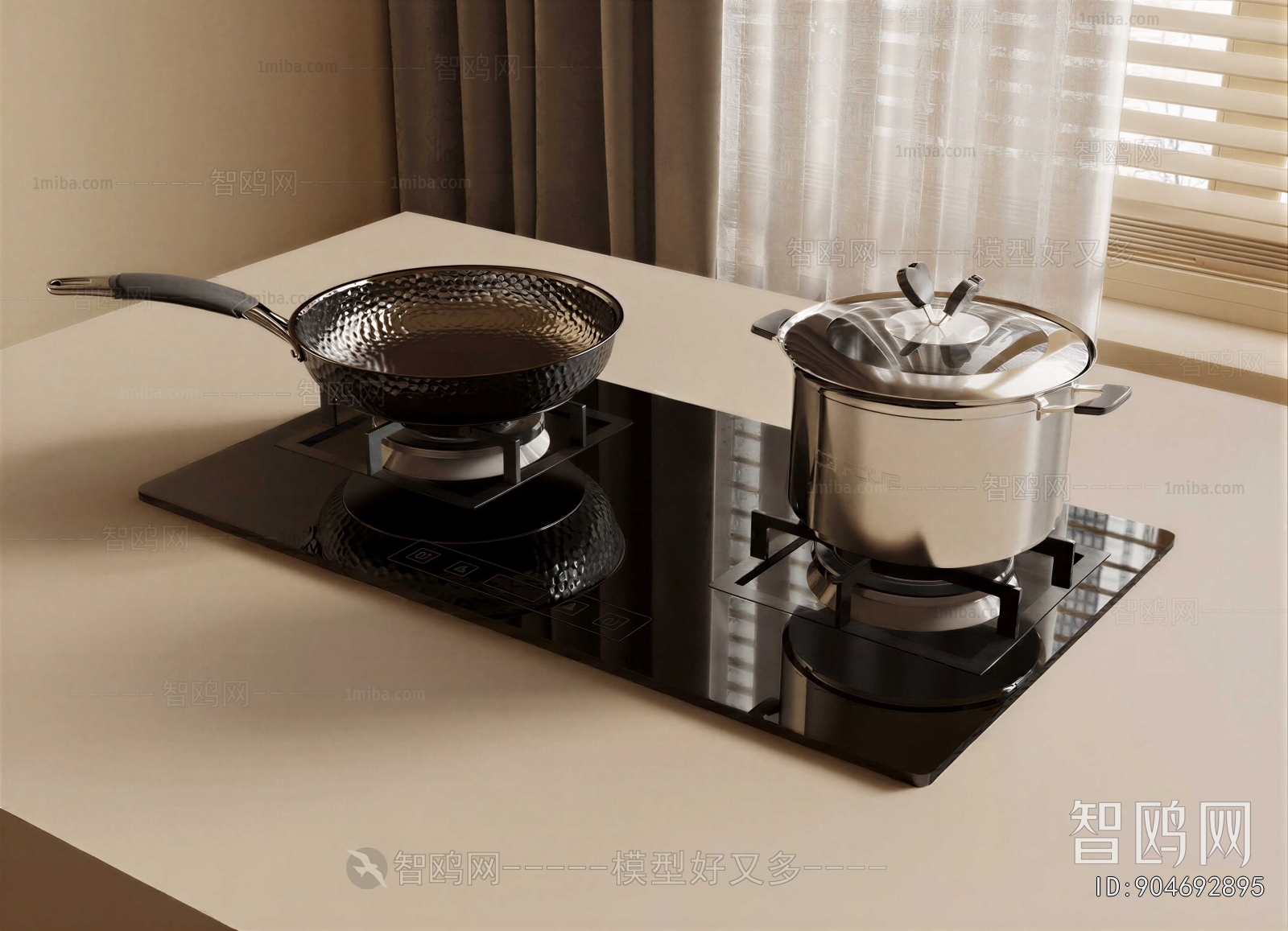 Modern Kitchen Electric Gas Range