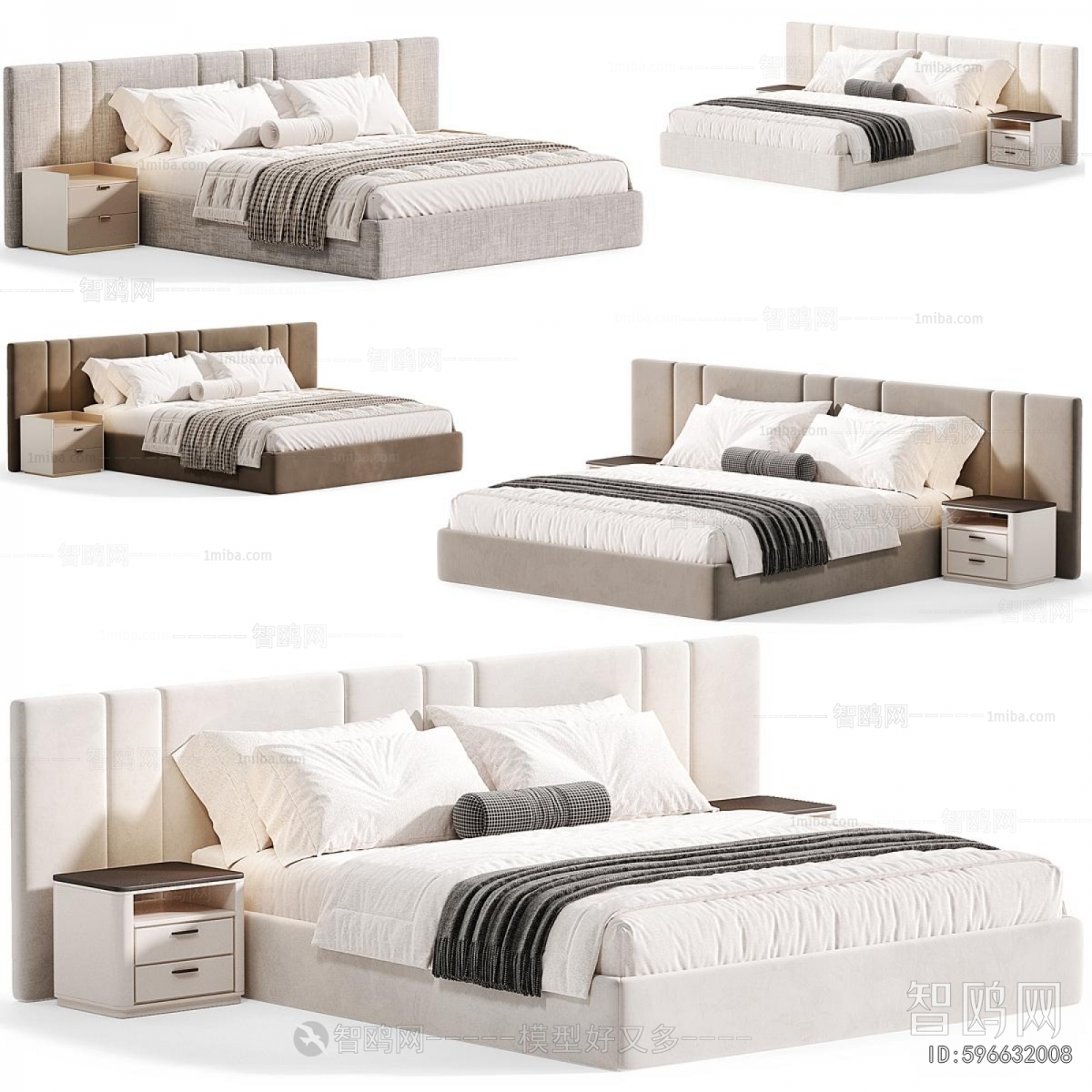 Modern Double Bed