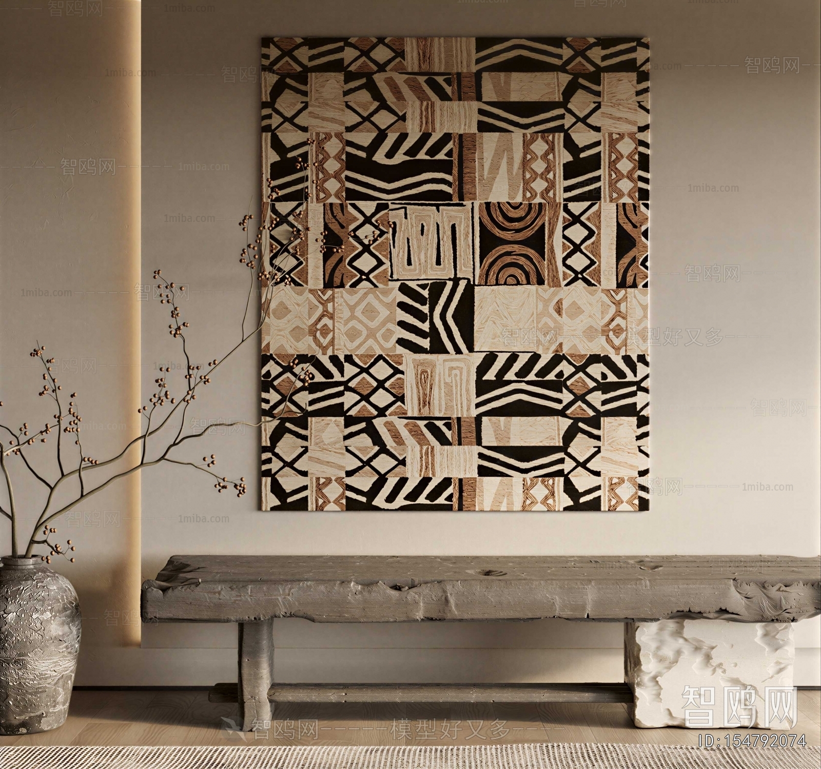 Wabi-sabi Style Painting