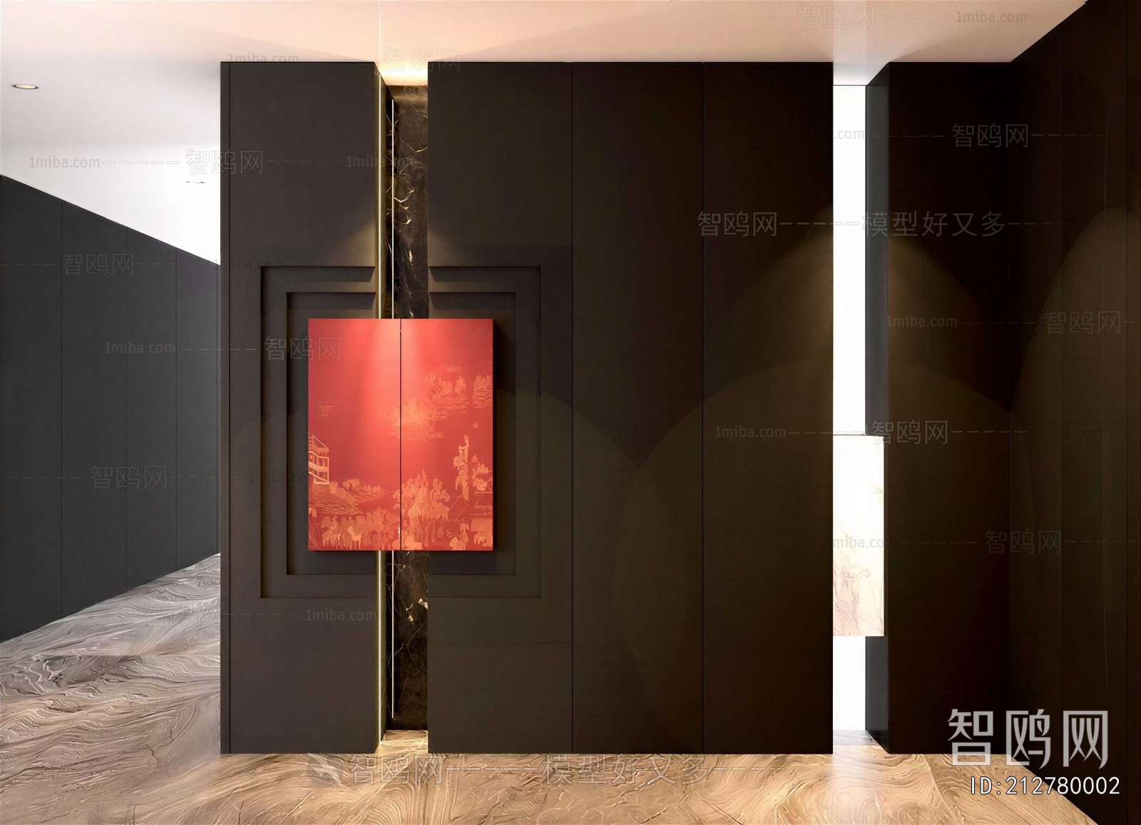 New Chinese Style Hallway