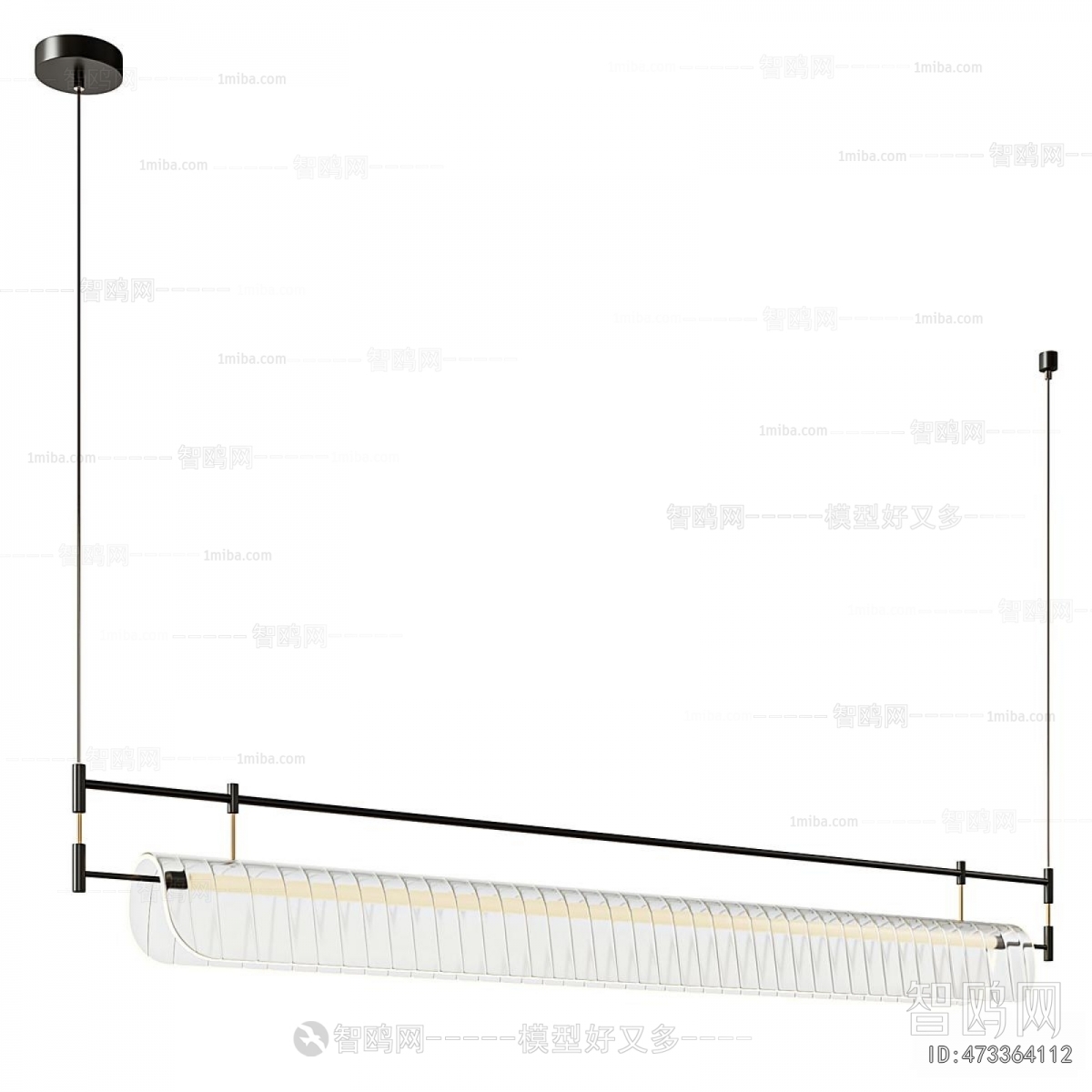 Modern Long Chandelier