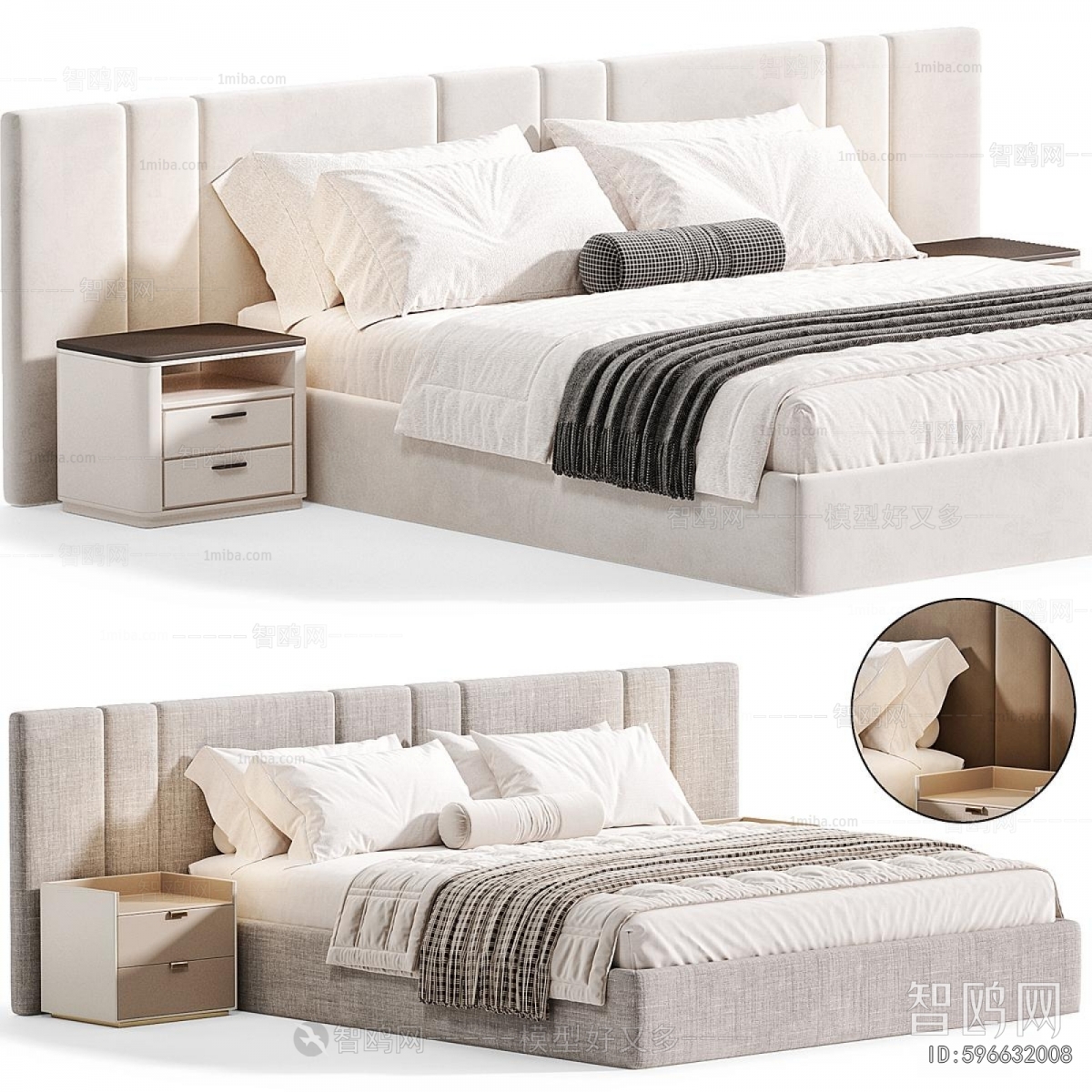 Modern Double Bed