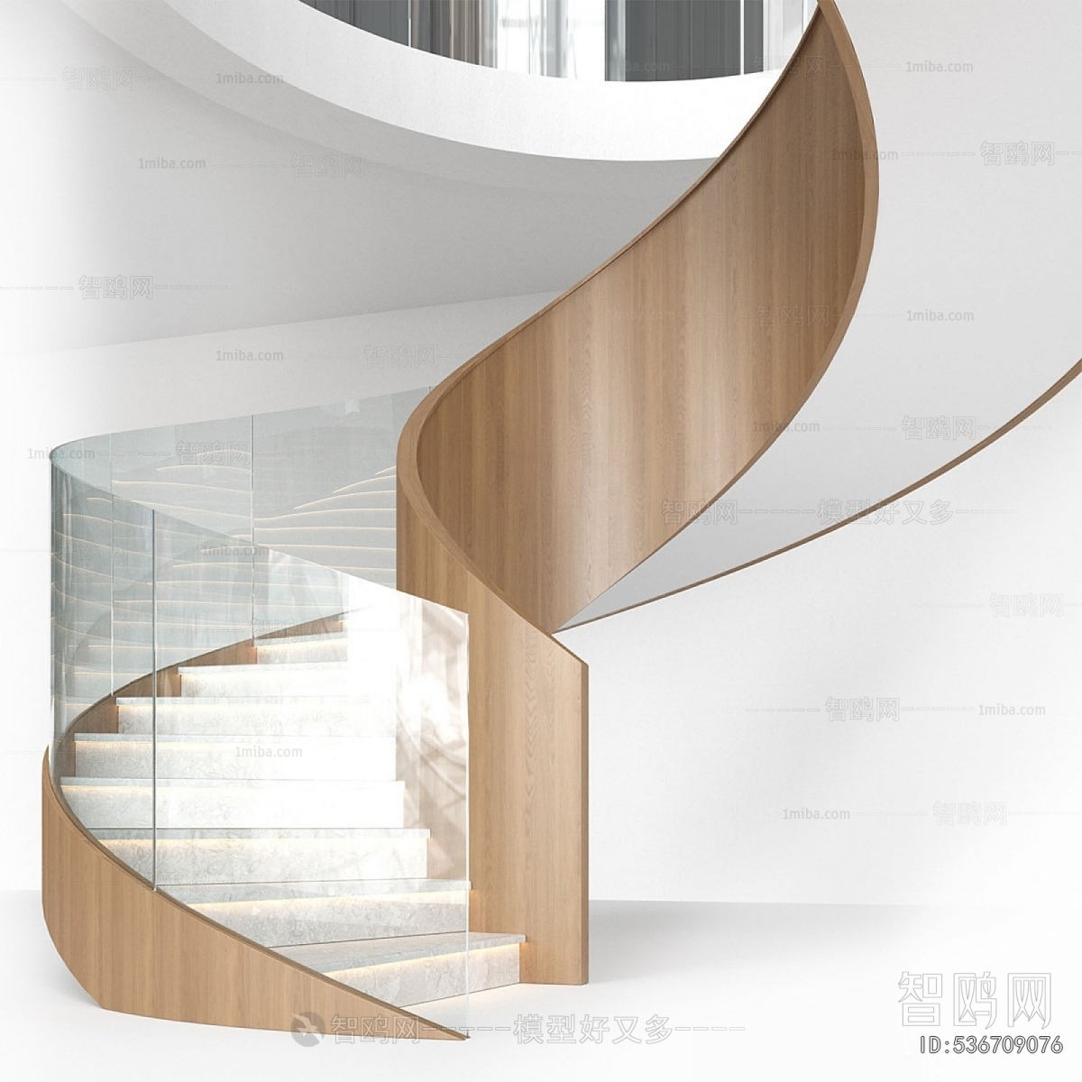 Modern Rotating Staircase