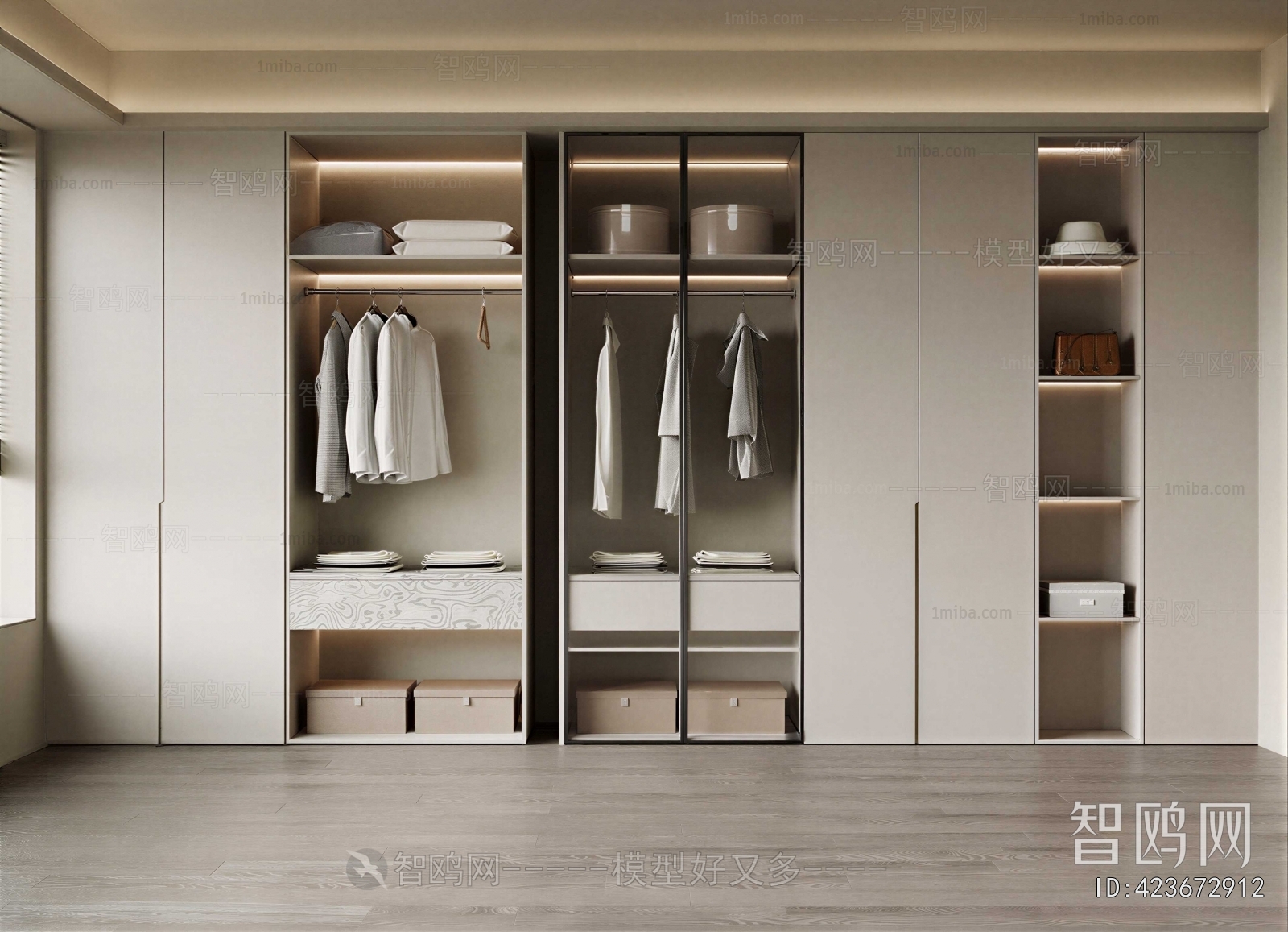 Modern The Wardrobe