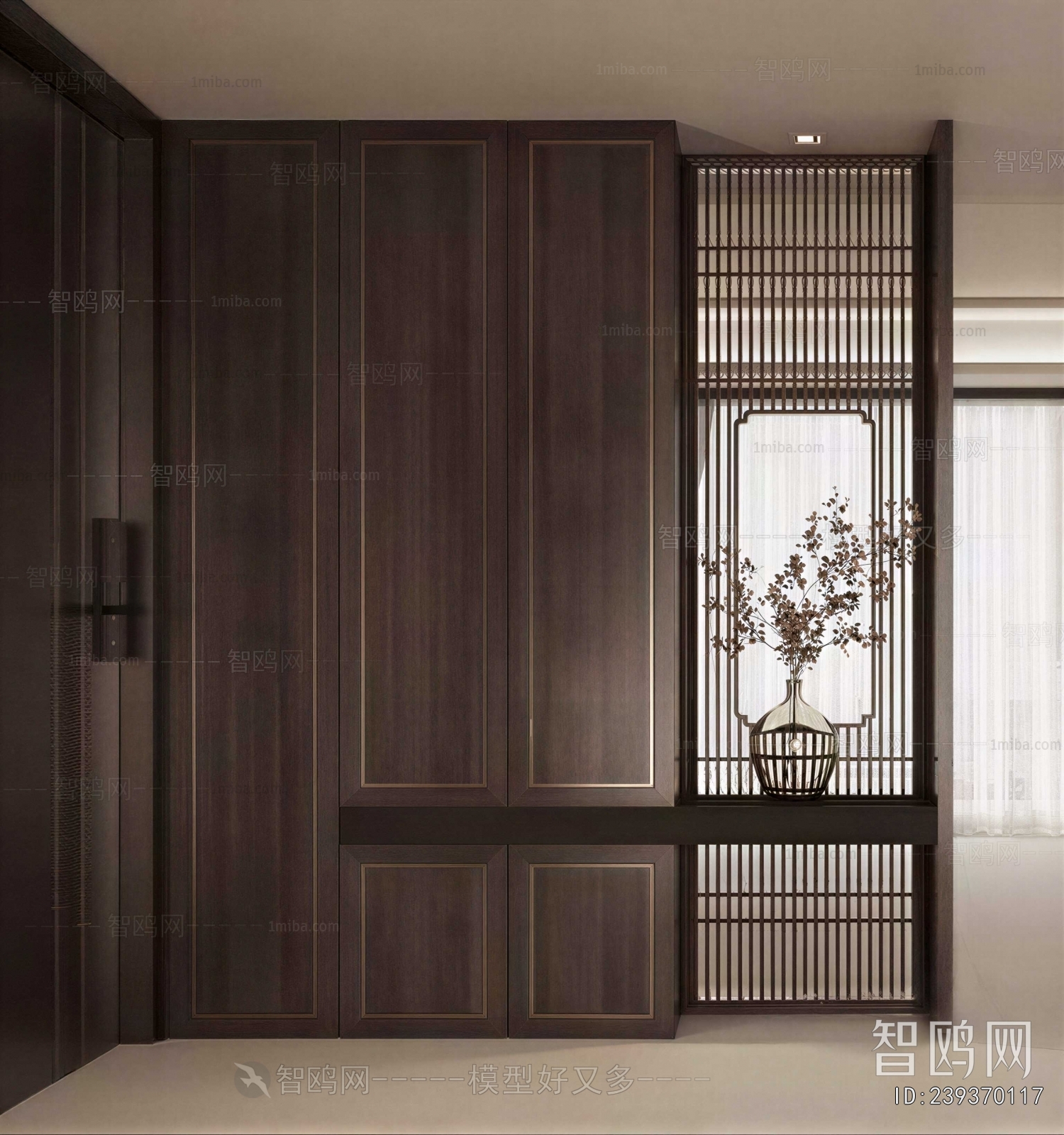 New Chinese Style Hallway