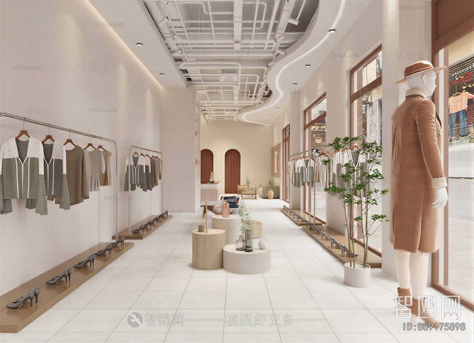 Modern Clothing Store