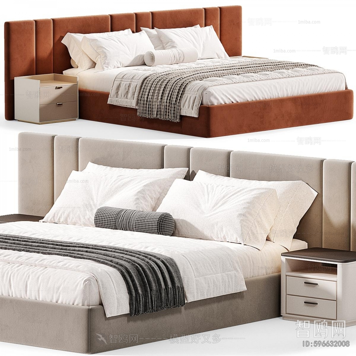 Modern Double Bed