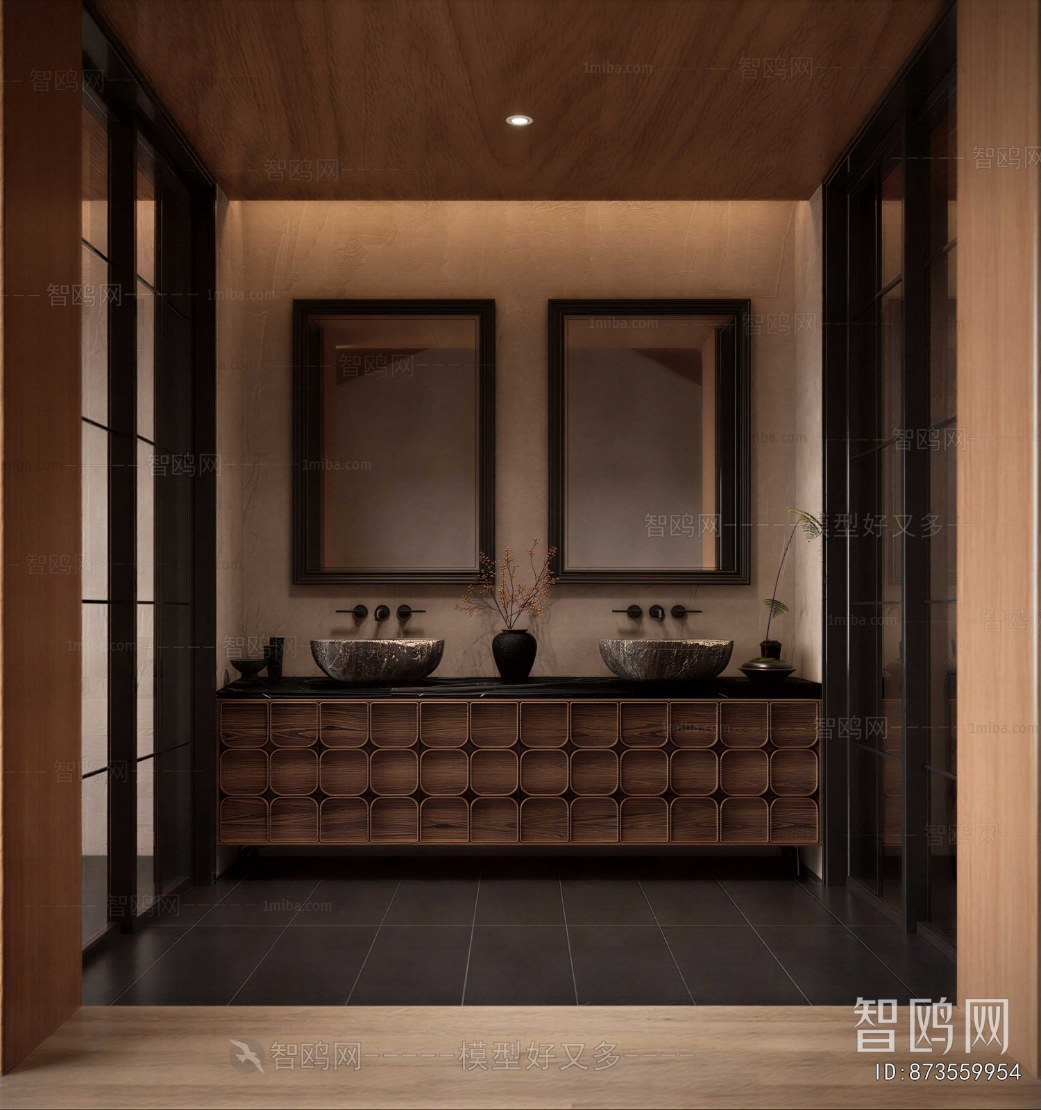 Wabi-sabi Style Toilet