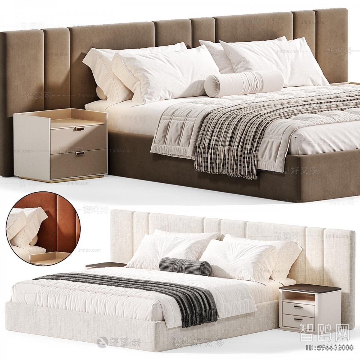 Modern Double Bed
