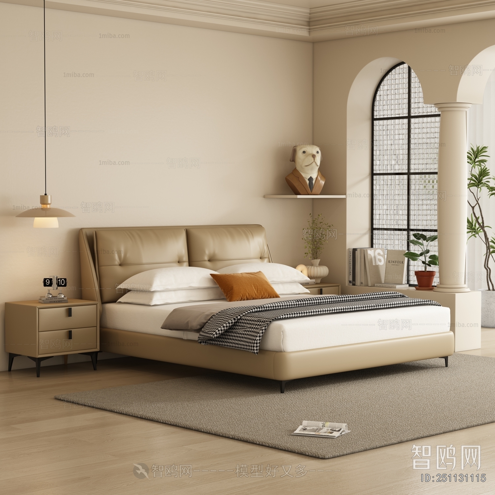 Modern Double Bed
