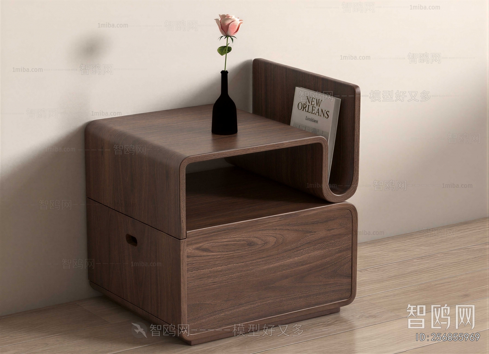 Modern Bedside Cupboard