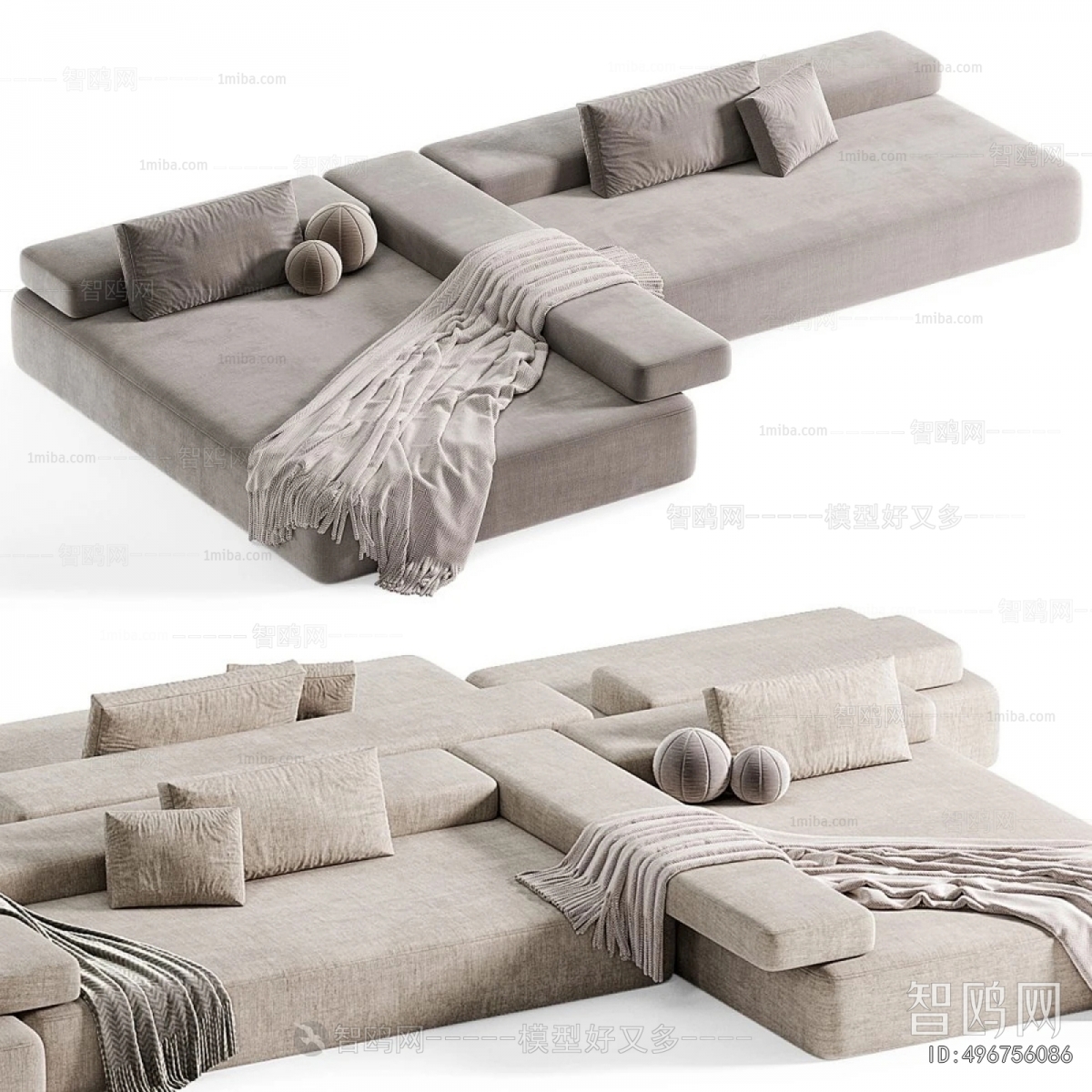 Modern Multi Person Sofa