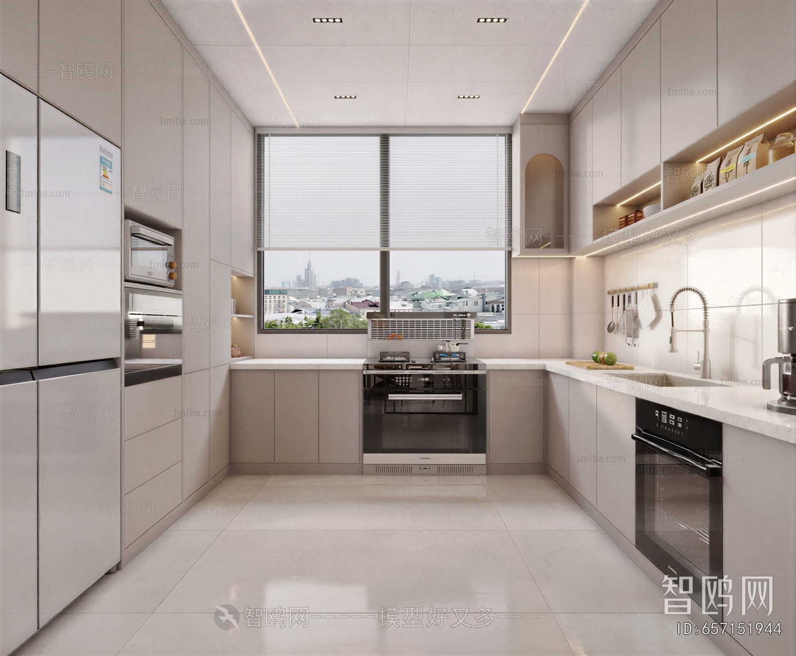 Modern The Kitchen