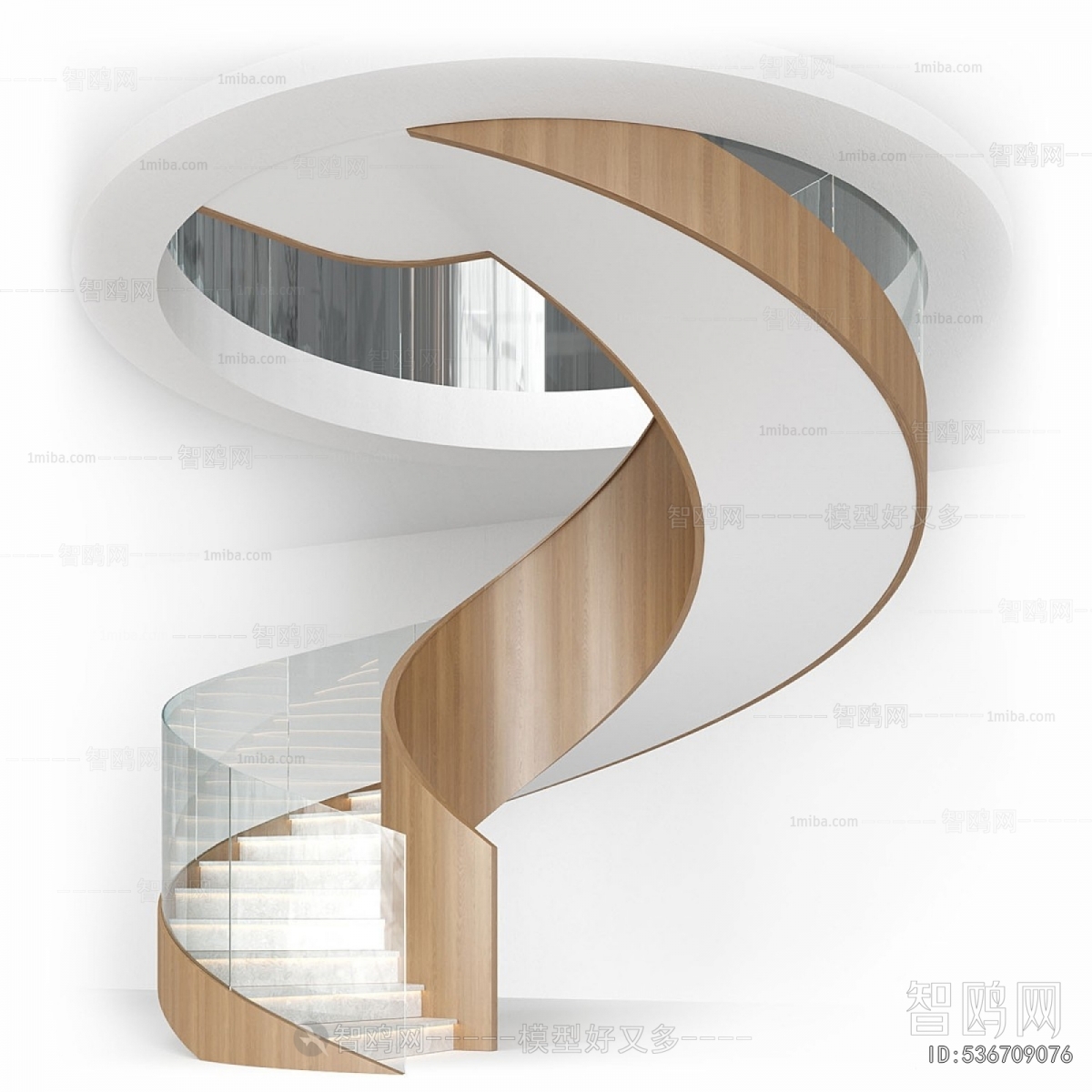 Modern Rotating Staircase