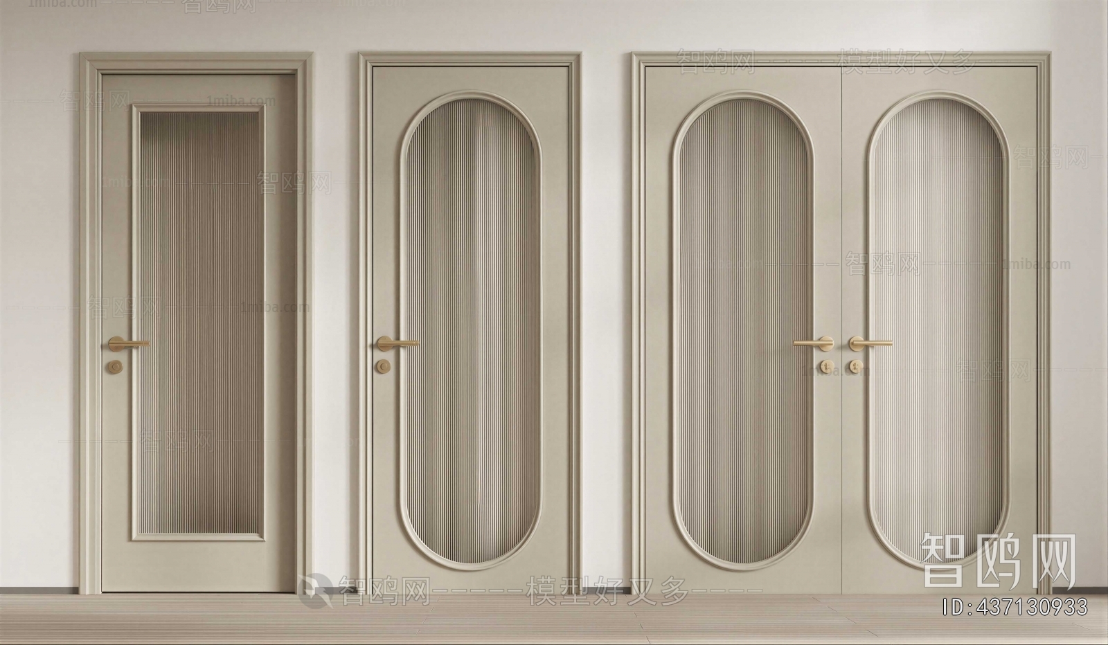 French Style Single Door