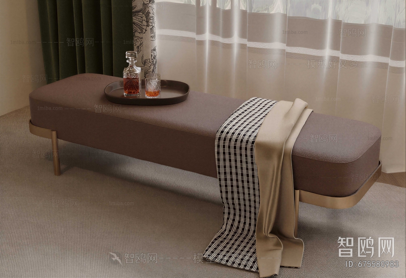 Modern Stool For Changing Shoes