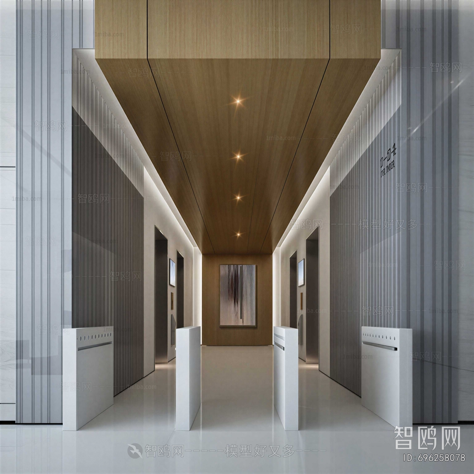 Modern Elevator Hall