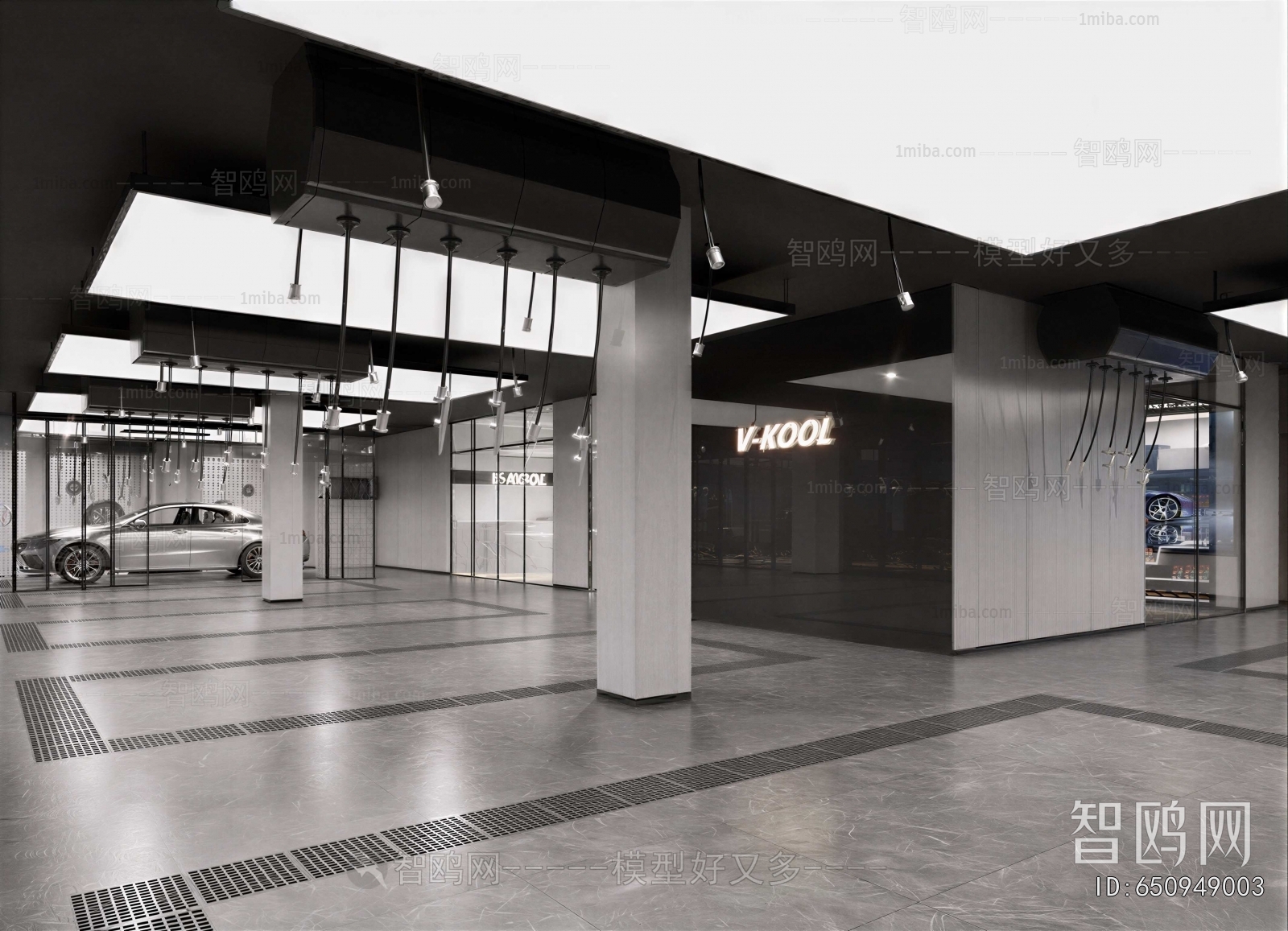 Modern Automobile Repair Shop