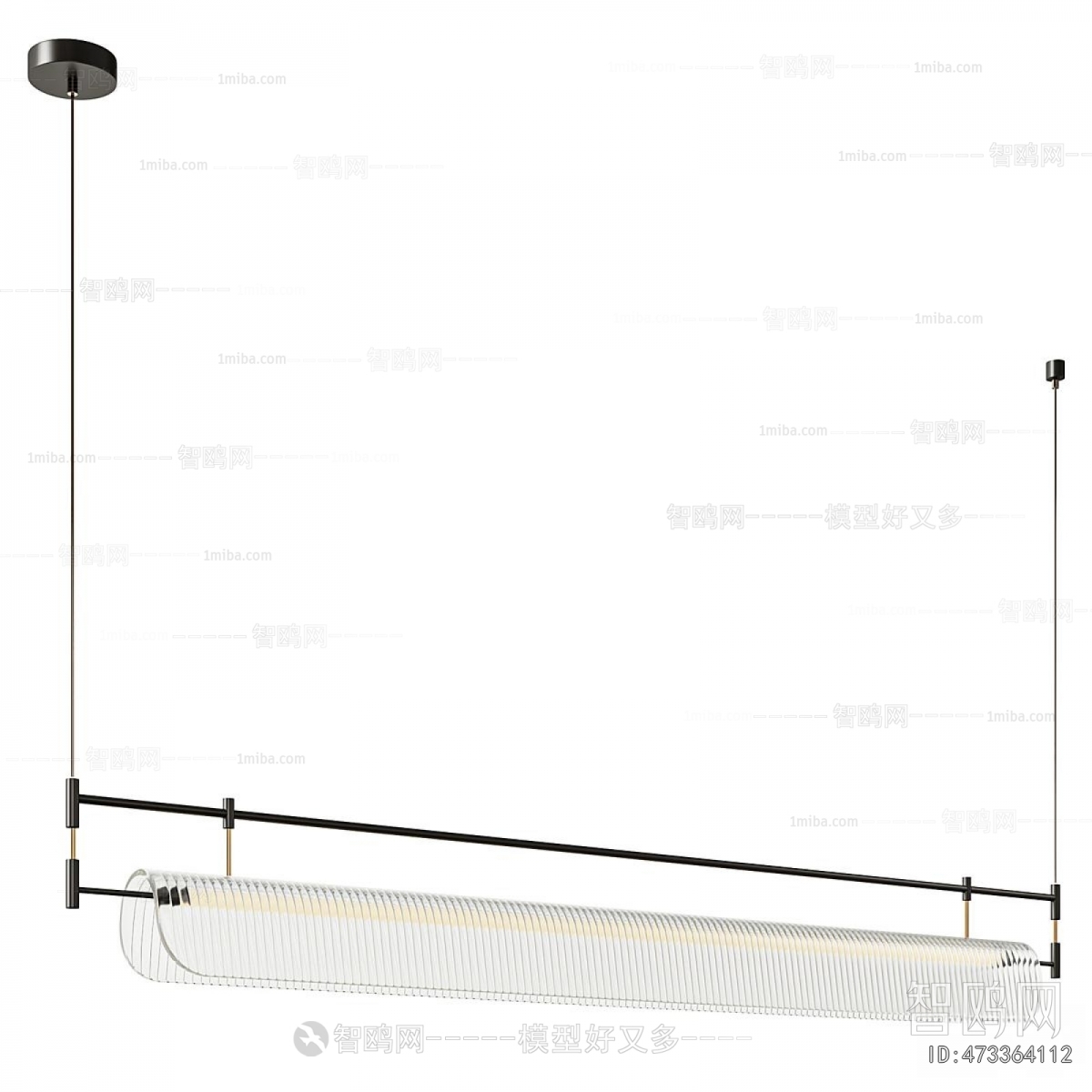 Modern Long Chandelier